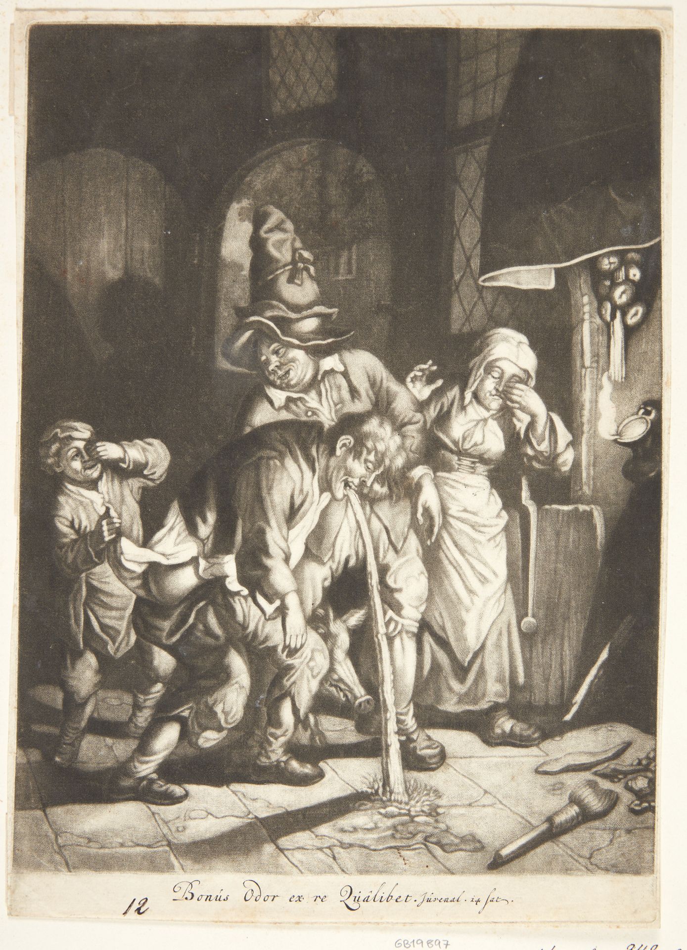 Lugtesansen by Cornelis Dusart