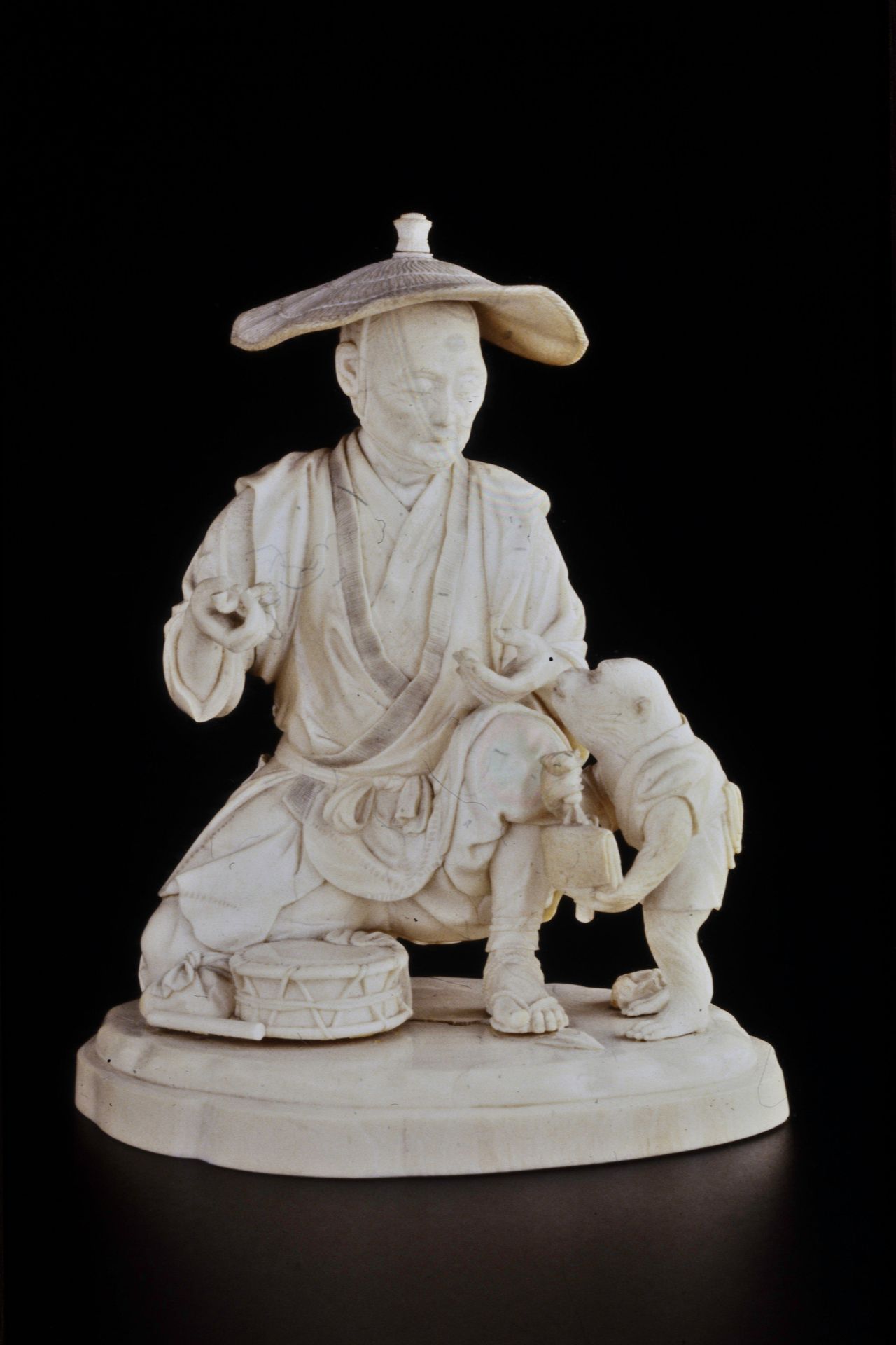 Monkey trainer by Shioda Toshichika
