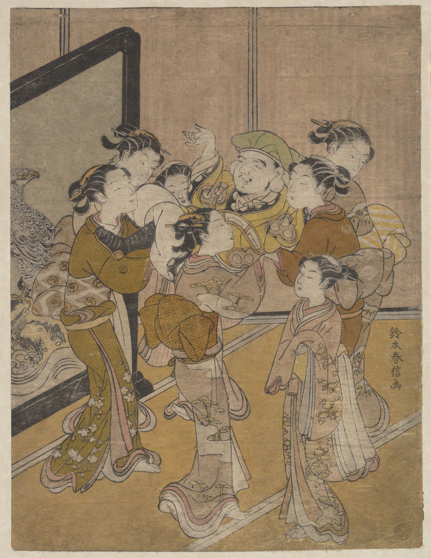 Daikoku Dōagé by Suzuki Harunobu 鈴木春信