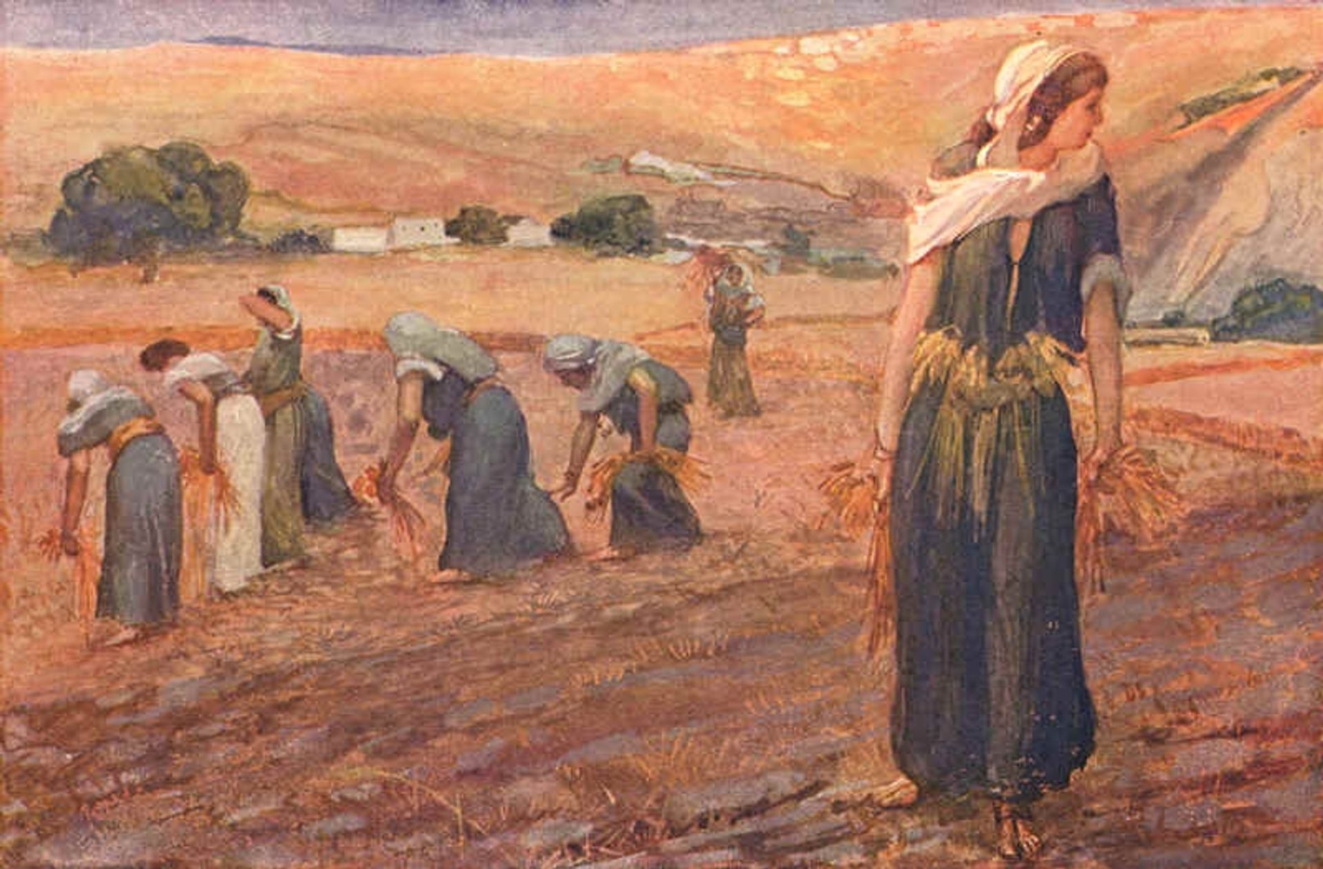 Gleaners, as in Deuteronomy by James Tissot