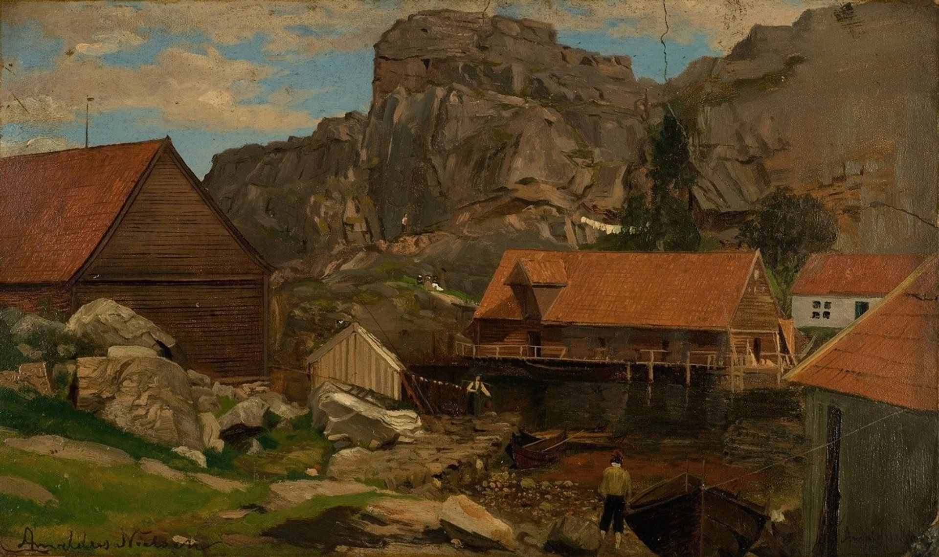 Solsvik, Bergen by Amaldus Nielsen