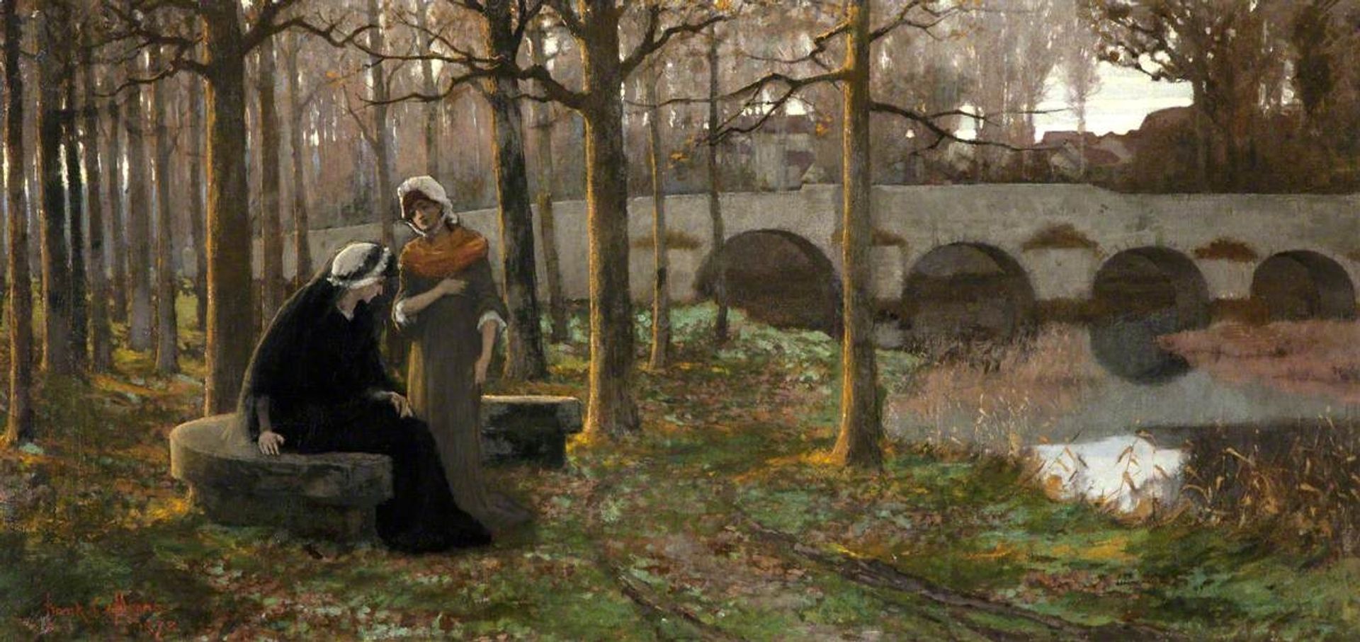 Autumnal Sorrows by Frank O'Meara