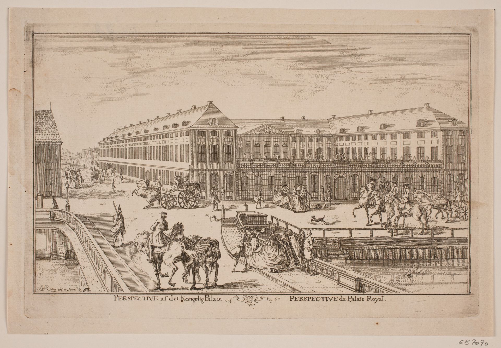 Prinsens Palæ by Bartholomæus Roque