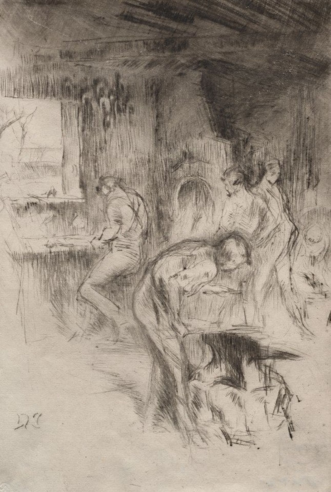 The Little Forge by James Abbott McNeill Whistler