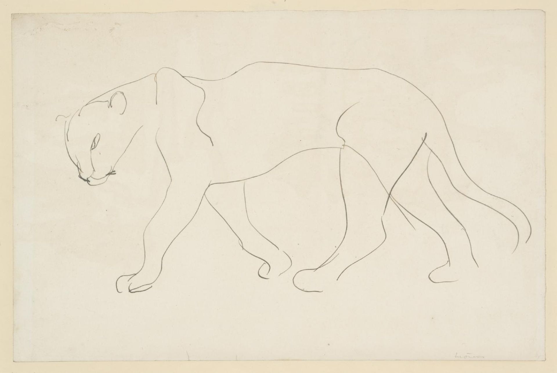 Jaguar by Henri Gaudier-Brzeska