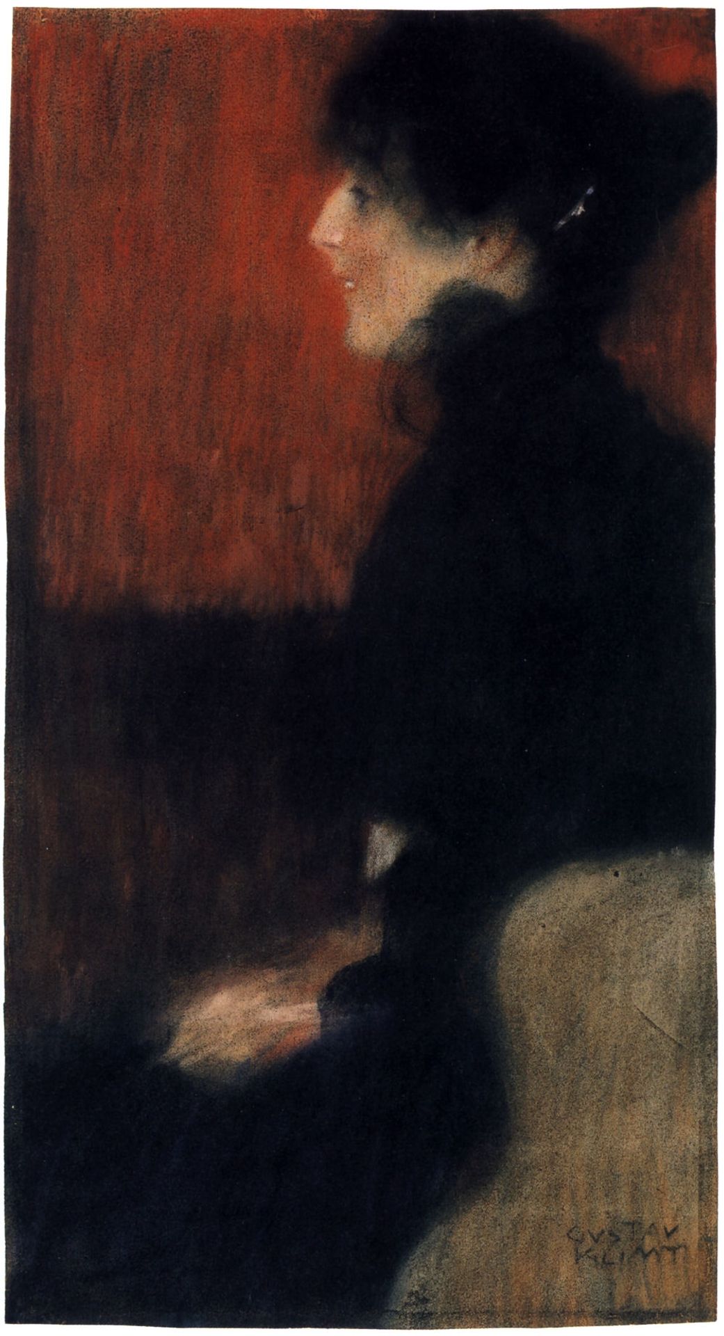 Portrait of a Lady by Gustav Klimt