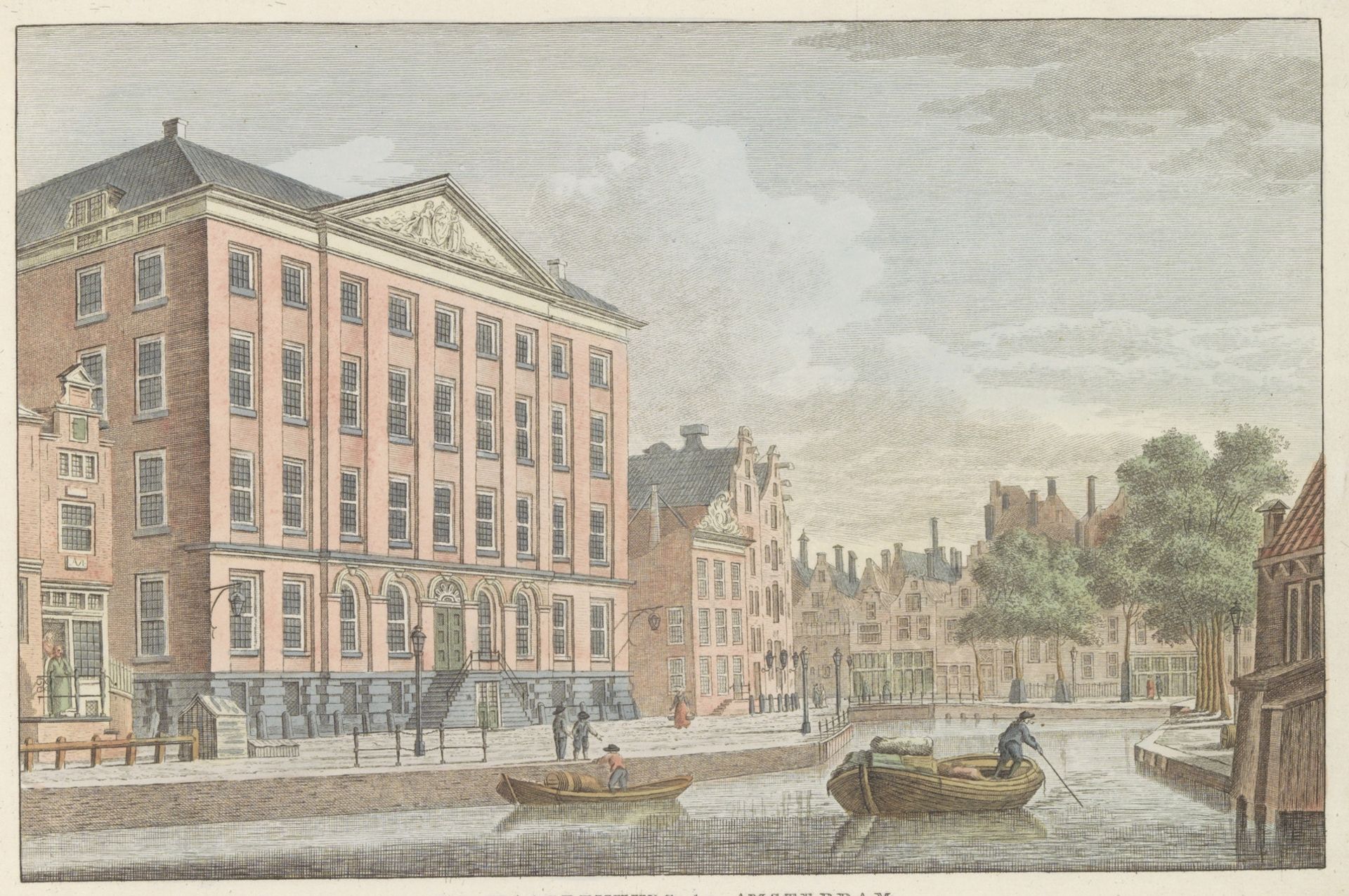 Rooms Catholijk Maagdenhuis te Amsterdam, ca. 1790 by Carel Frederik (I) Bendorp