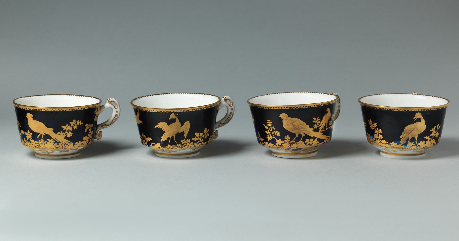Teacups (8) (part of a service) by Chelsea Porcelain Manufactory
