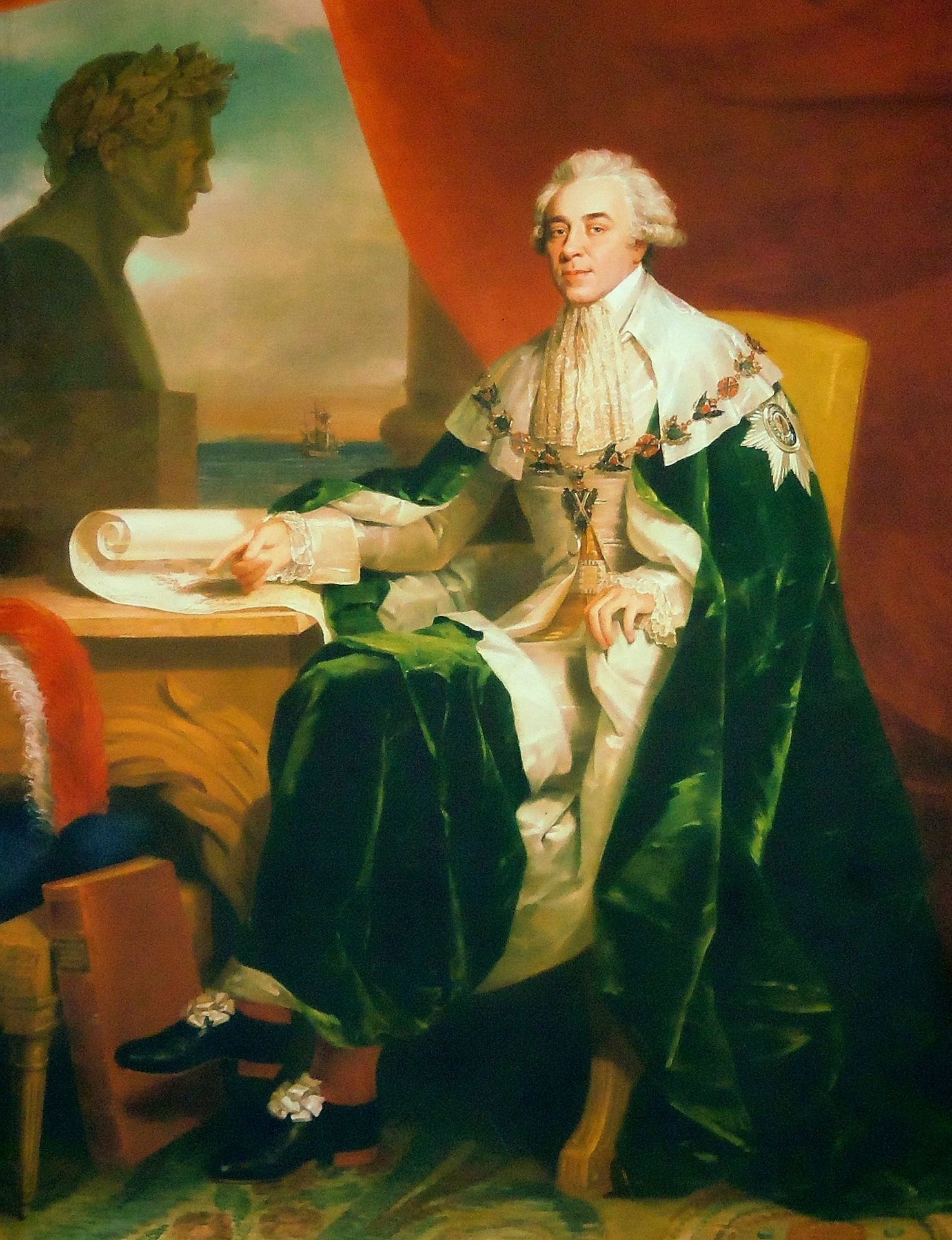 Portrait of Chancellor Nicholas Rumyantsev by George Dawe