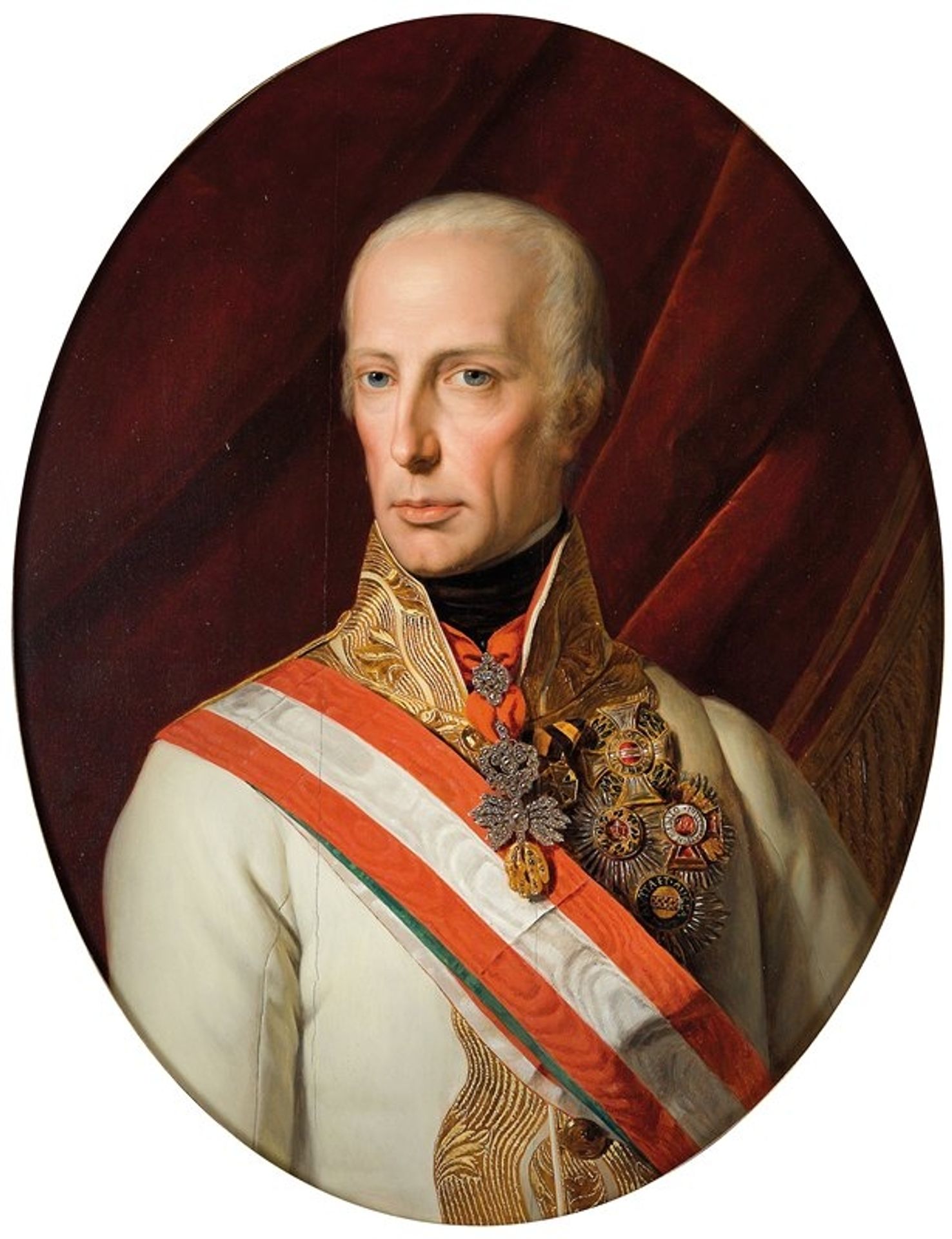 Kaiser Franz I by Ferdinand Georg Waldmüller