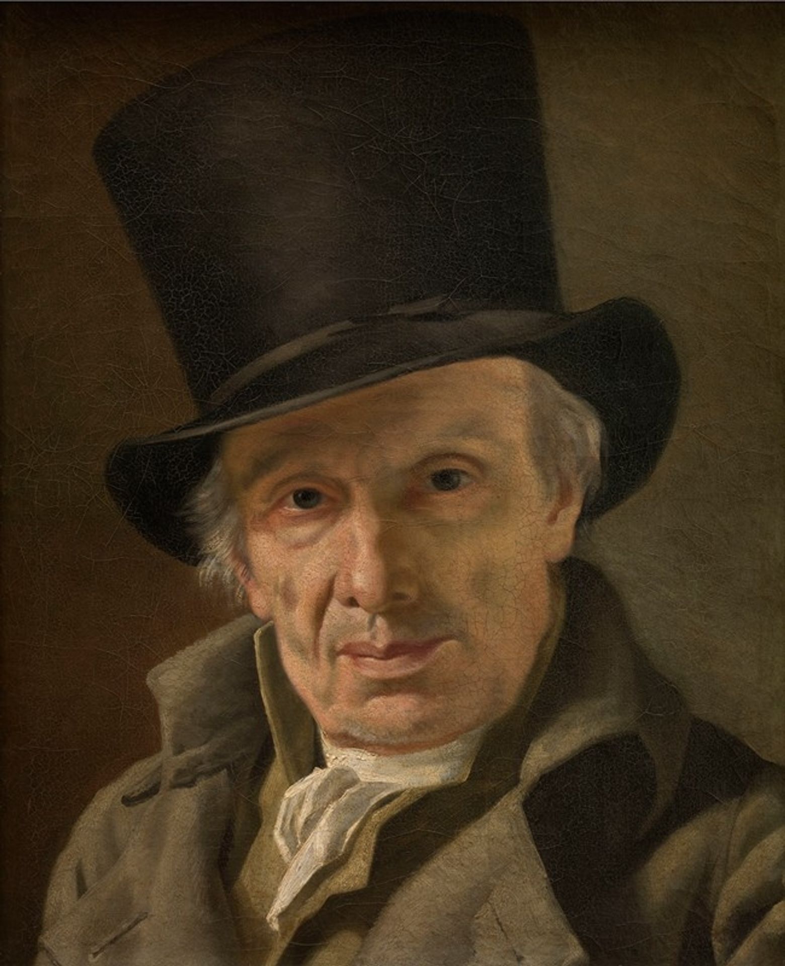 Man in a Hat by Jacques Louis David