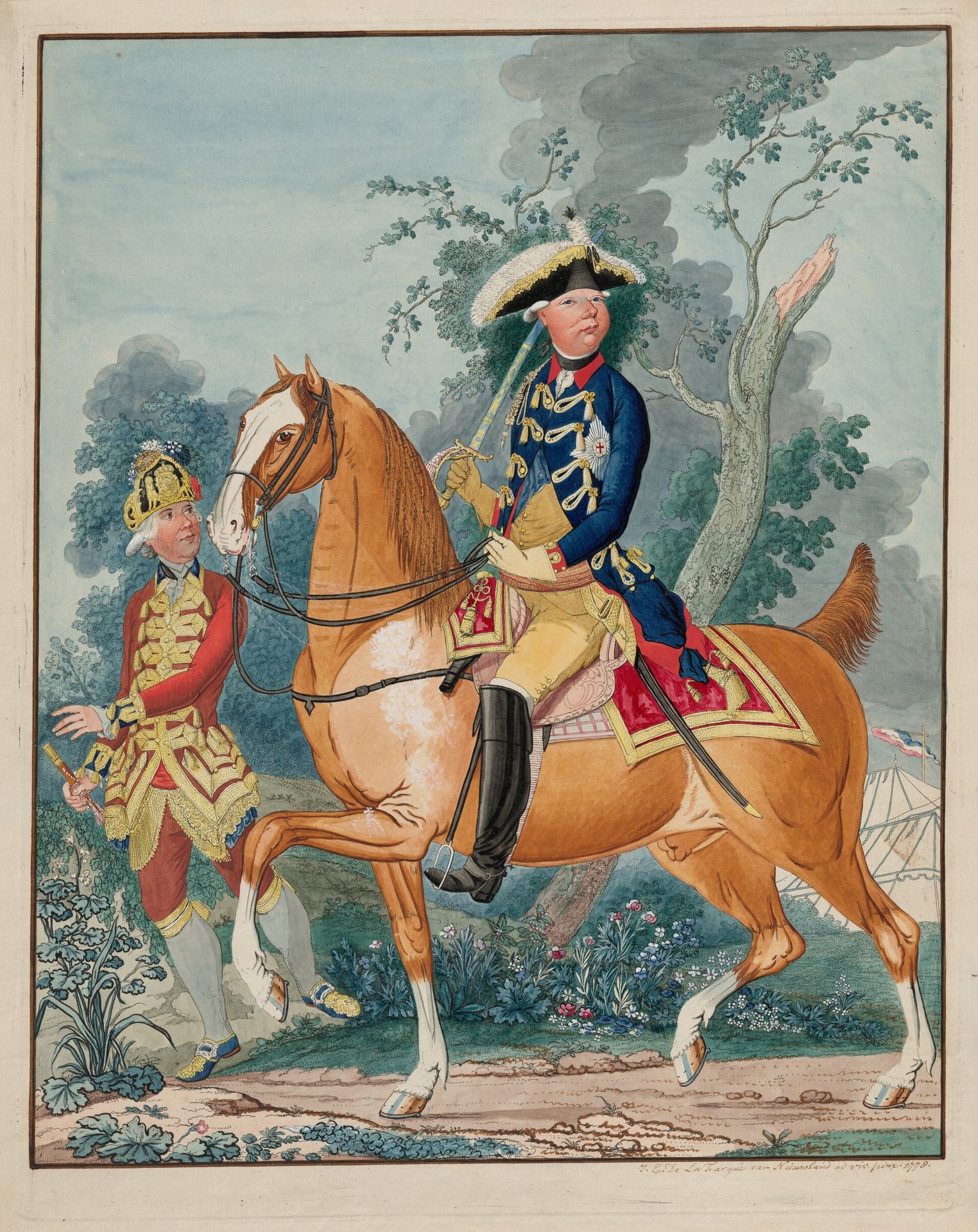 William V of Orange by Isaac Lodewijk de la Fargue van Nieuwland