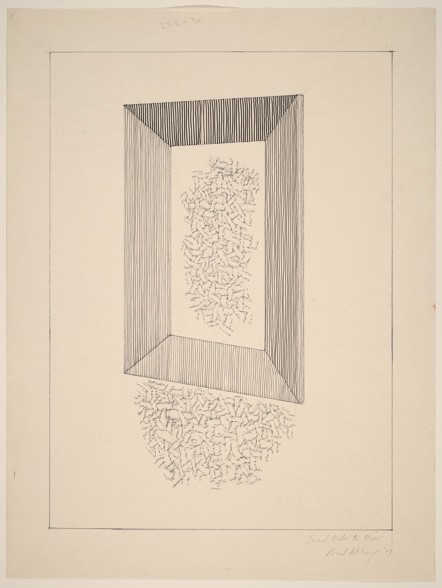 In and Under the Mirror by Richard Artschwager