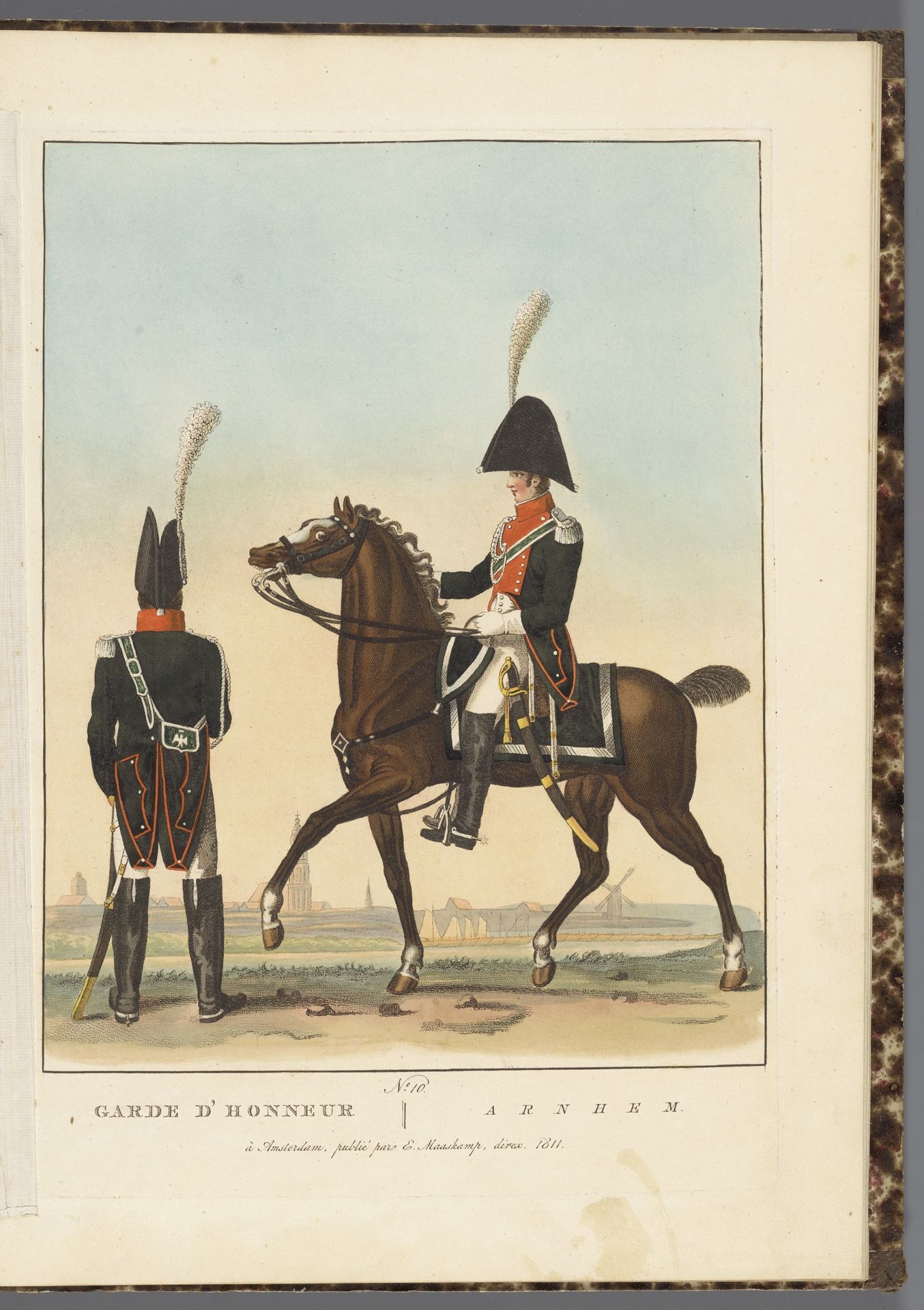 Erewacht te Arnhem, 1811 by Anonymous
