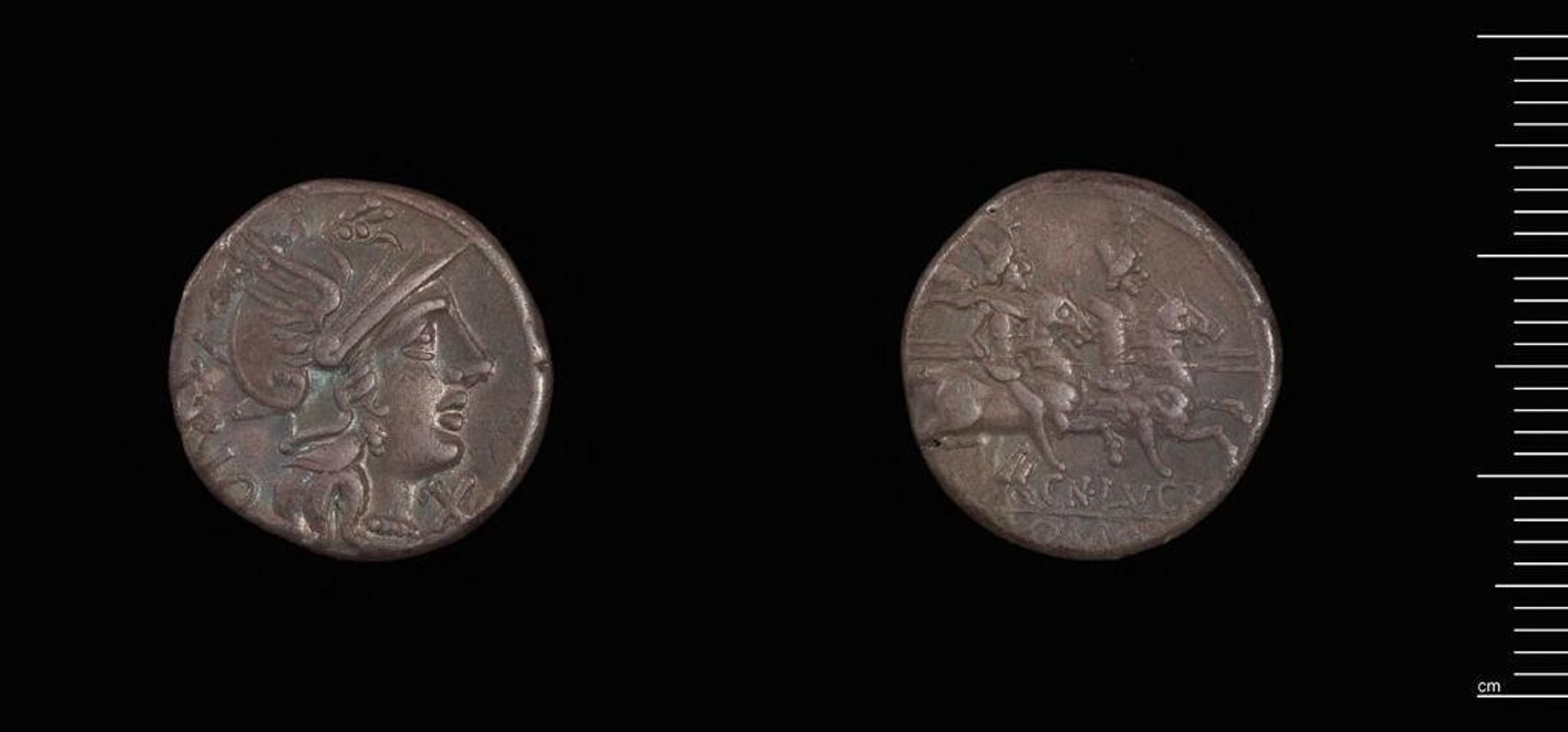 Denarius of Cn. Lucretius Trio, Rome by Moneyer: Cn. Lucretius Trio