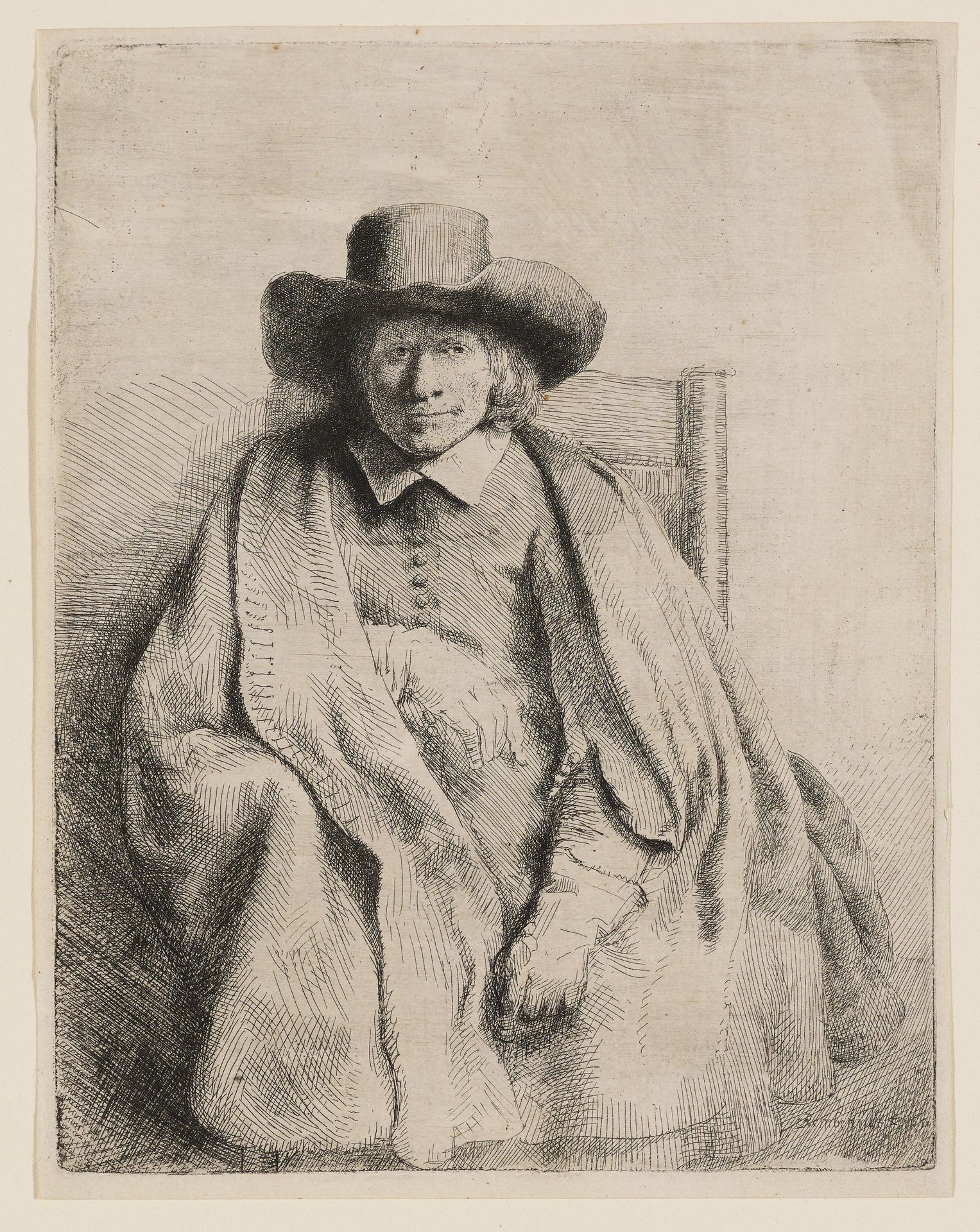 Clement De Jonghe by Rembrandt van Rijn