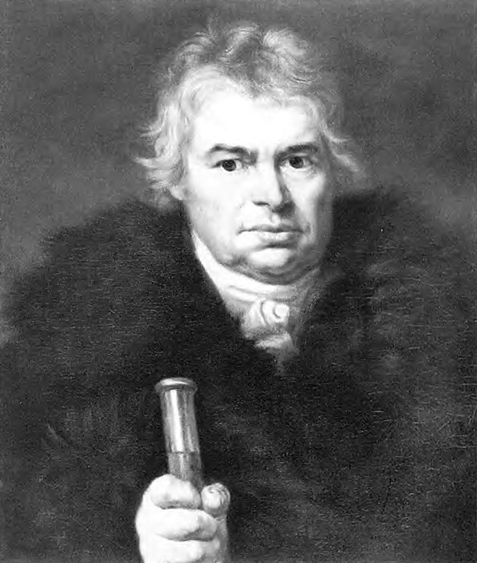 Portrait of the artist's father, Adam Karlovich Schwalbe by Orest Kiprensky