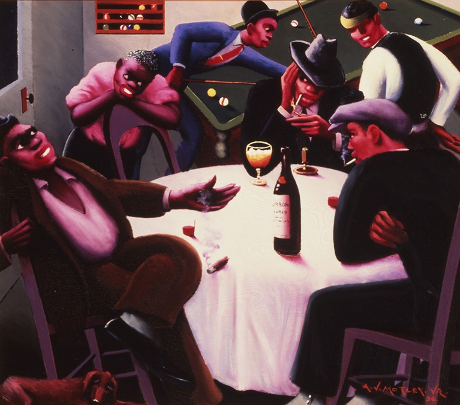 The Liar by Archibald Motley