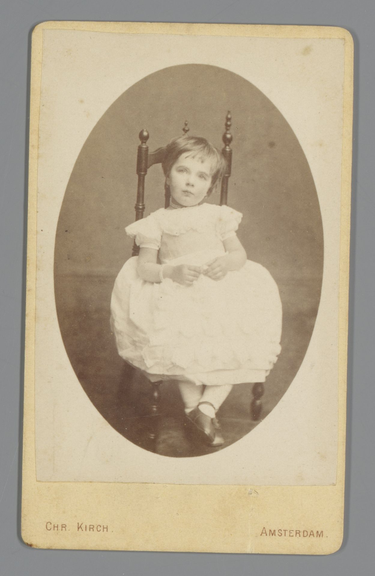 Portret van Cornelia Hendrika Jonker by Christian Theodor Kirch