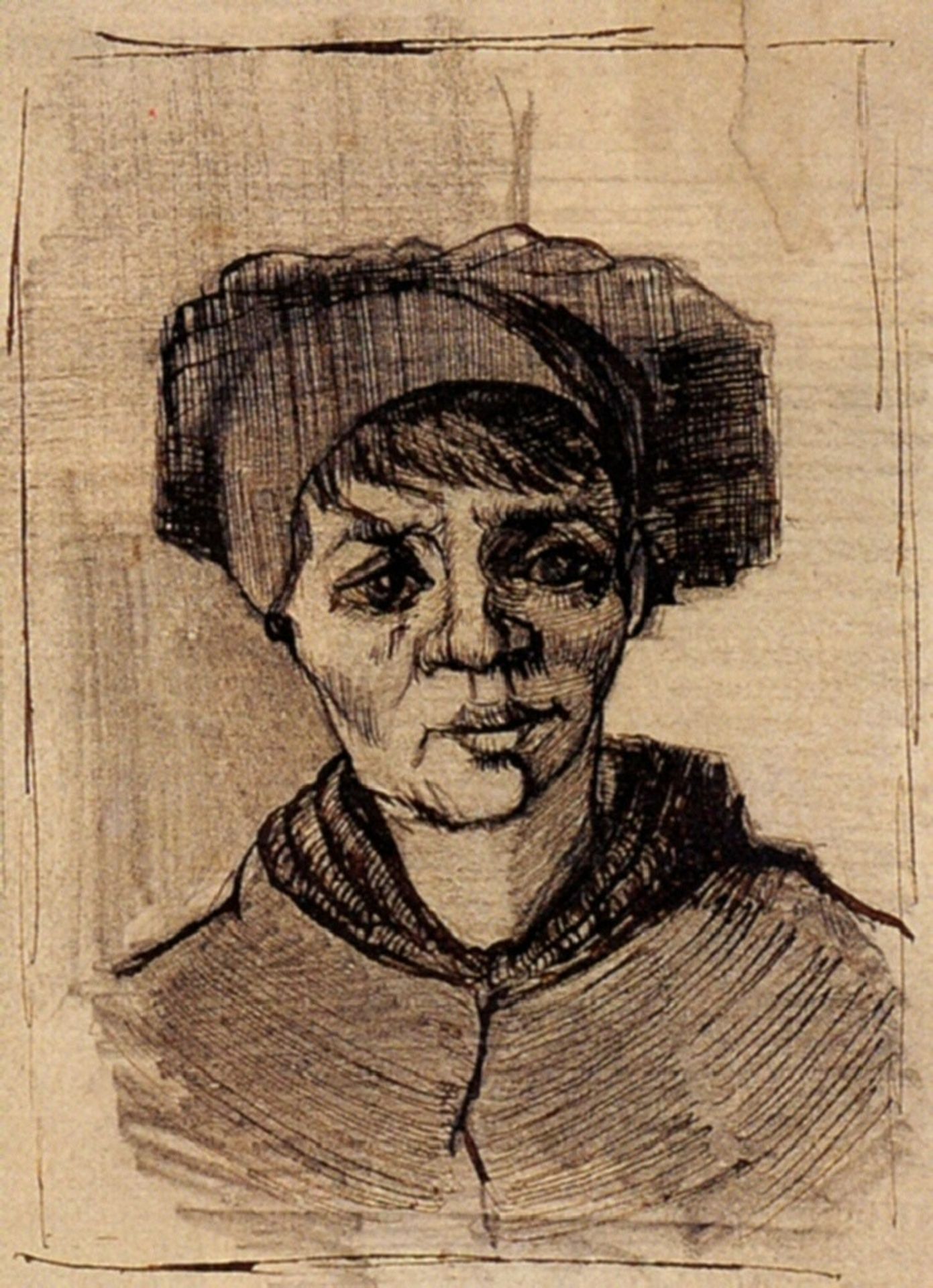Head of a Woman by Vincent van Gogh