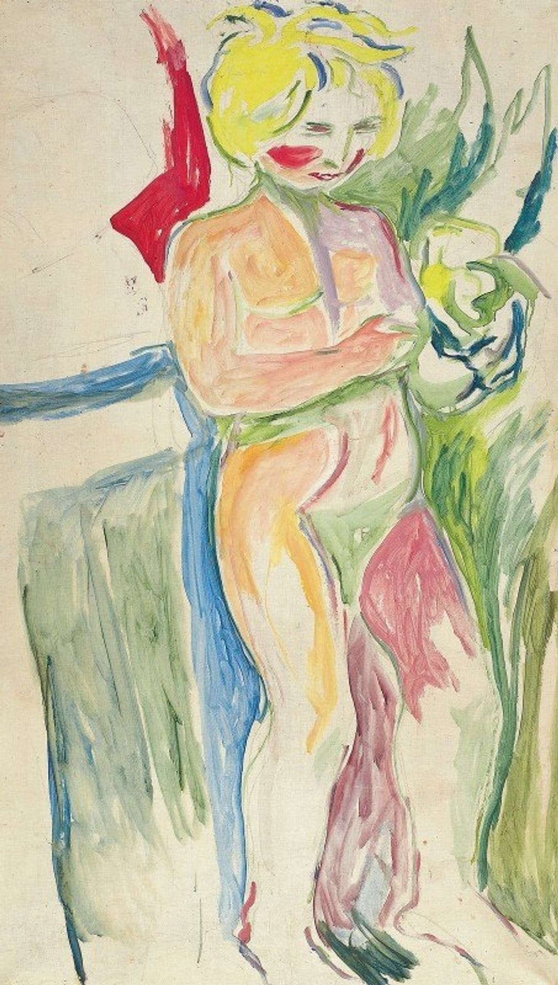 Alma Mater, Standing Child by Edvard Munch