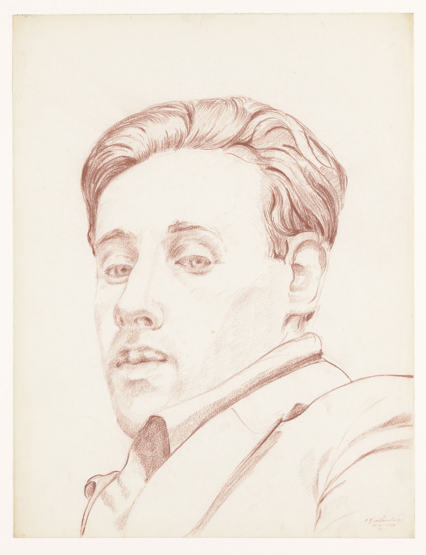 Zelfportret: B-1-1, 15 februari by Cor van Teeseling