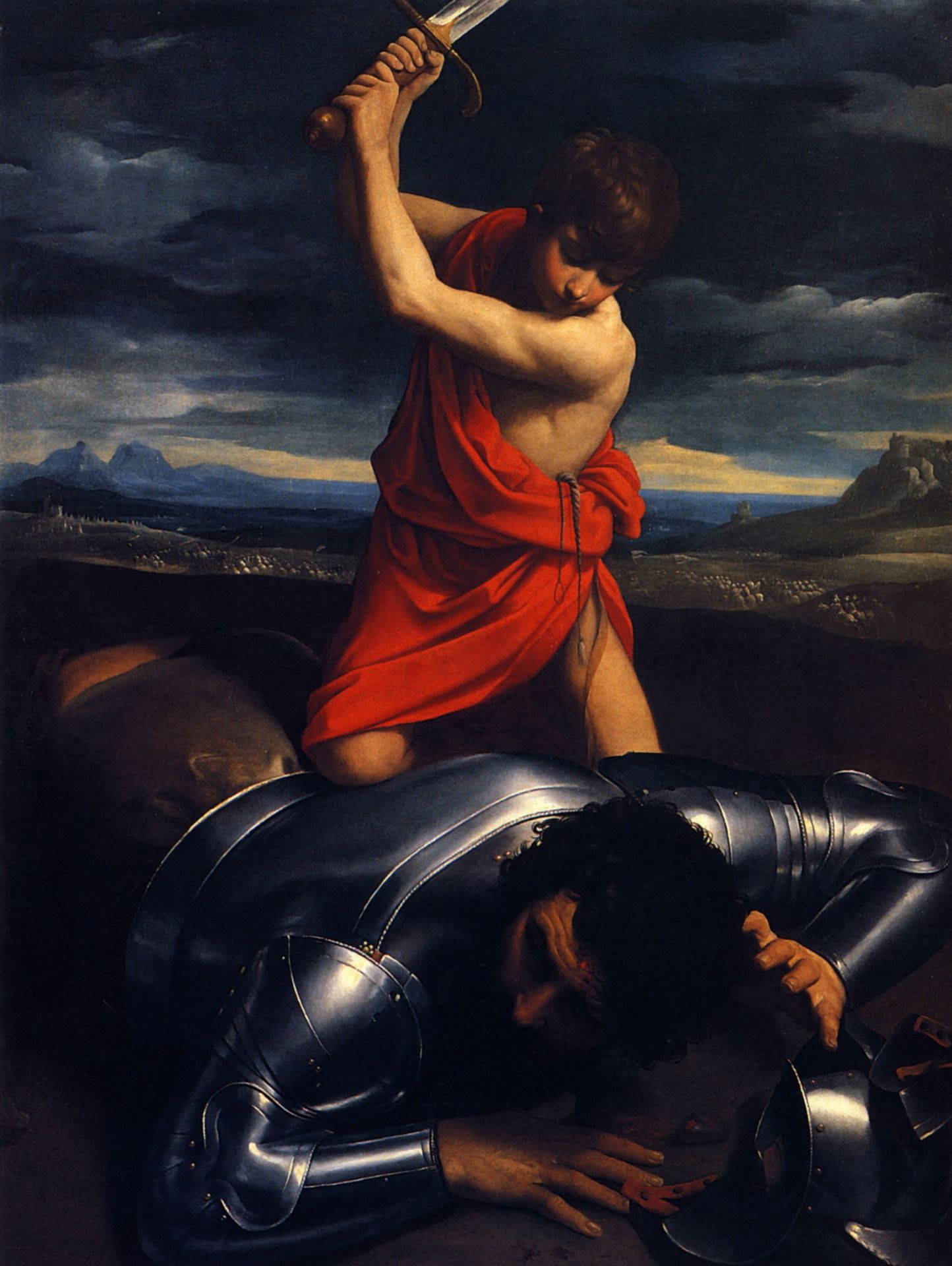 David and Goliath by Guido Reni