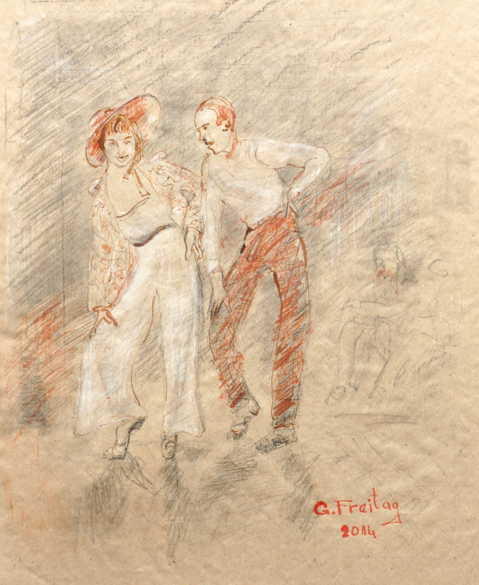 Ginger and Fred 3 by Gazmend Freitag