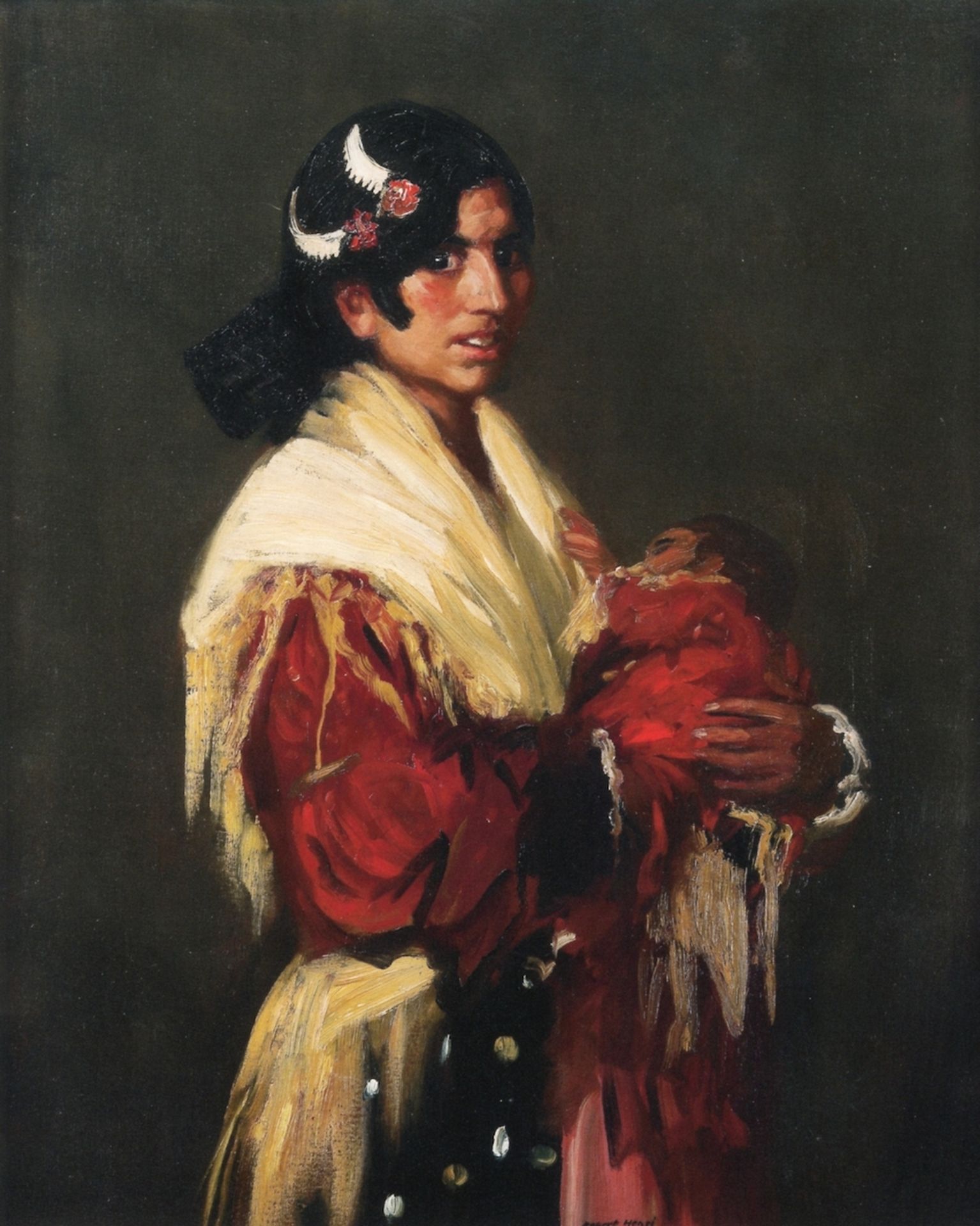 Gypsy Mother (Maria y Consuelo) by Robert Henri