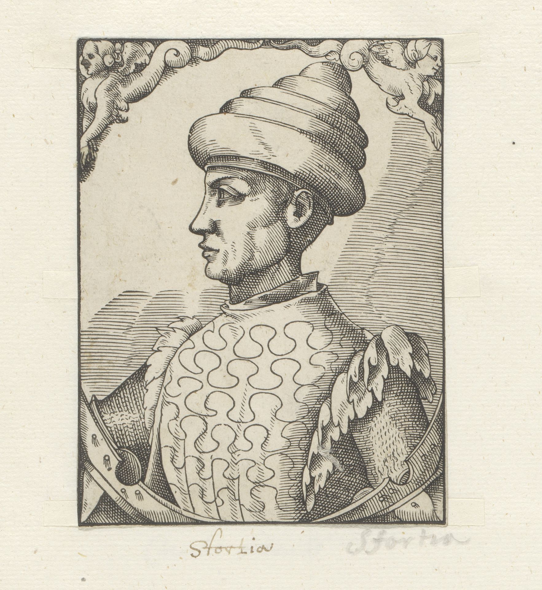 Portret van Muzio Attendola Sforza by Anonymous