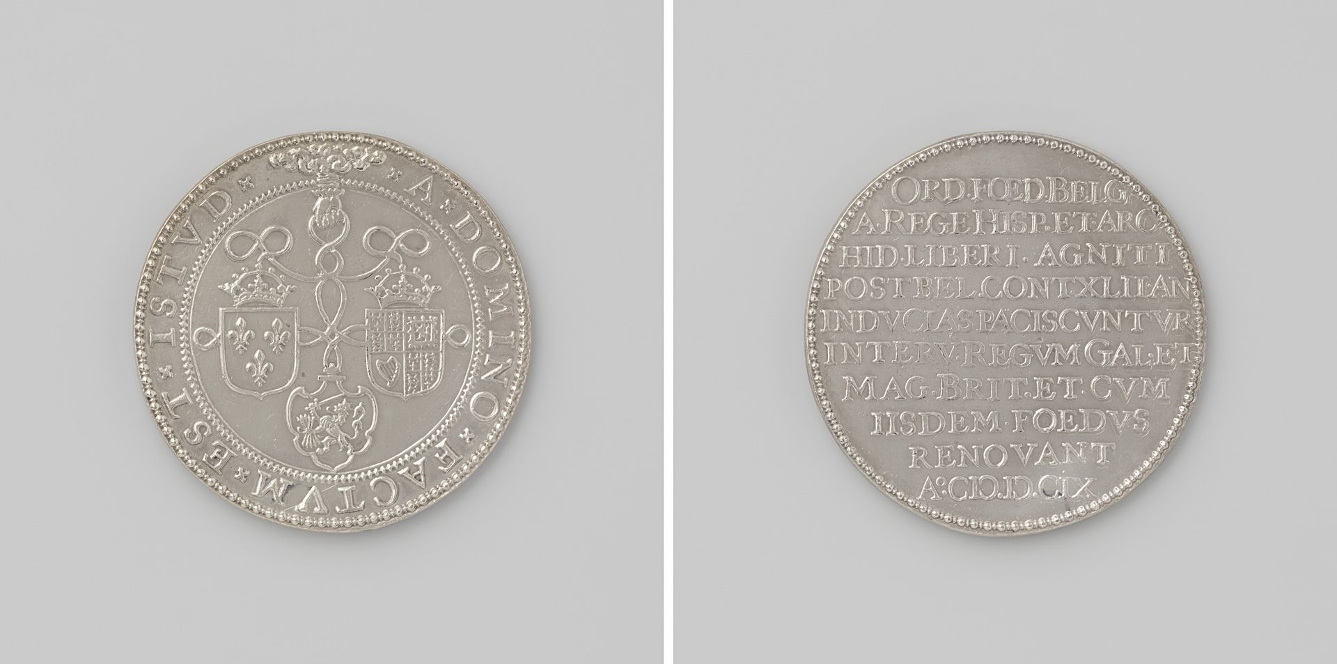 Twaalfjarig bestand gesloten / vernieuwen van het verbond tussen Engeland, Frankrijk en de Nederlanden by Gerard van Bylaer