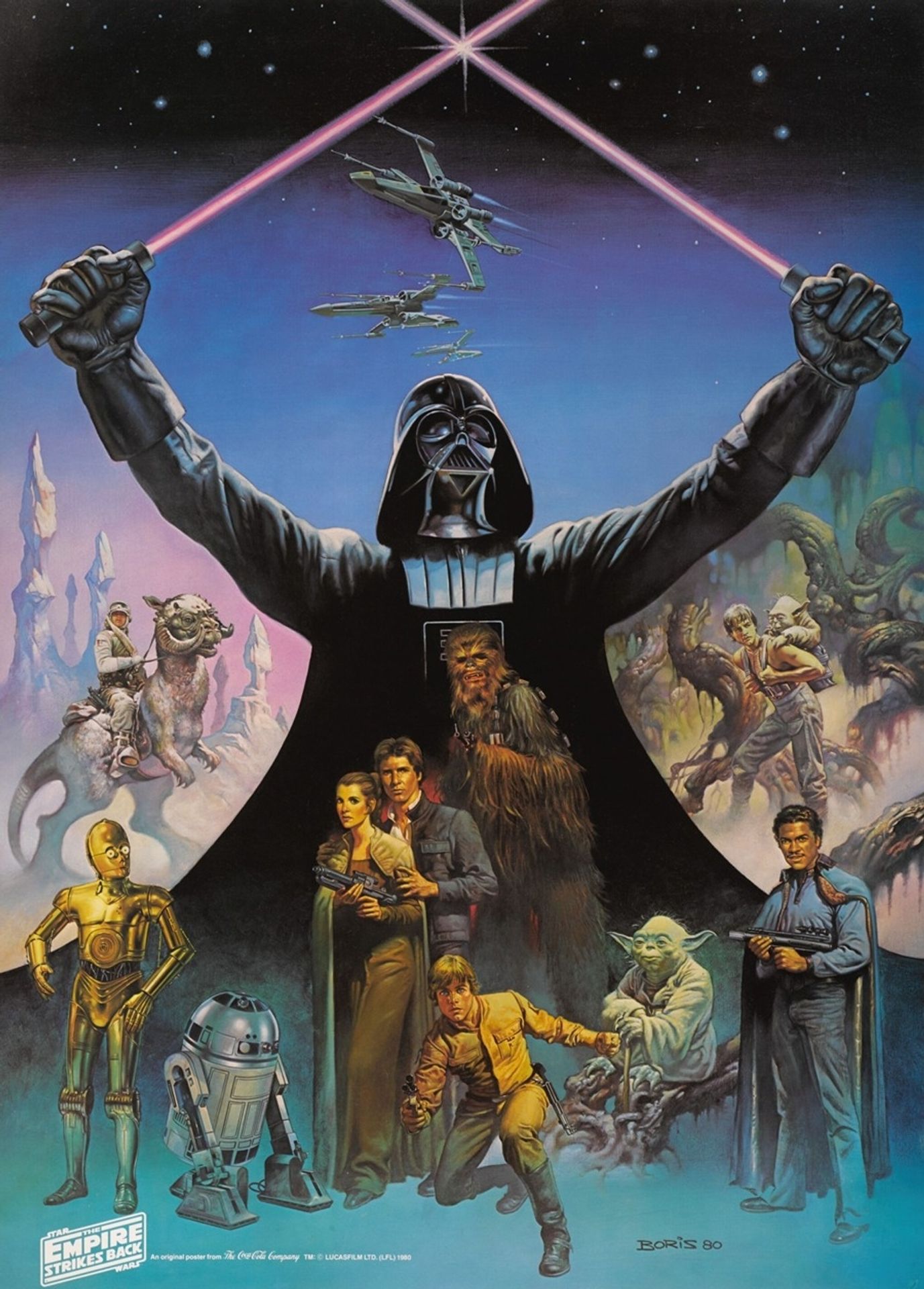 The Empire Strikes Back by Boris Vallejo