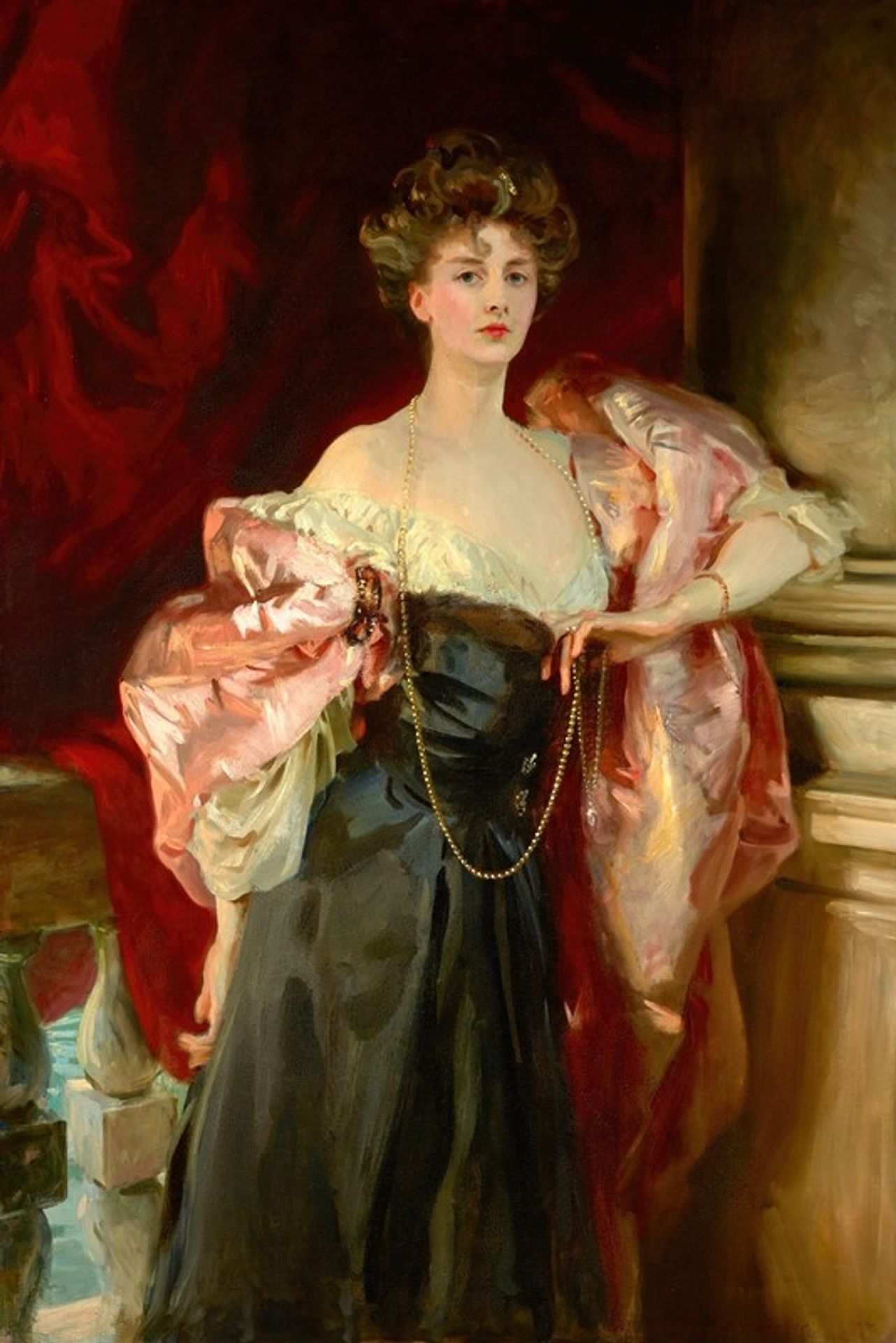 Lady Helen Vincent, Viscountess d’Abernon by John Singer Sargent