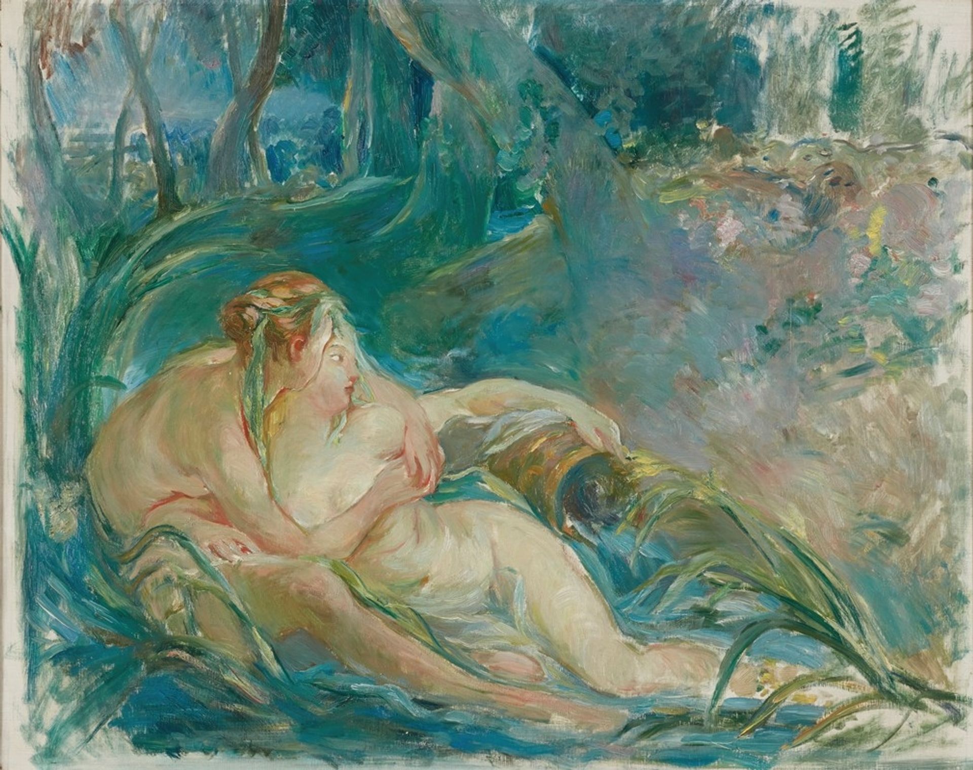 Apollon Révélant sa Divinité à la Bergère Issé by Berthe Morisot