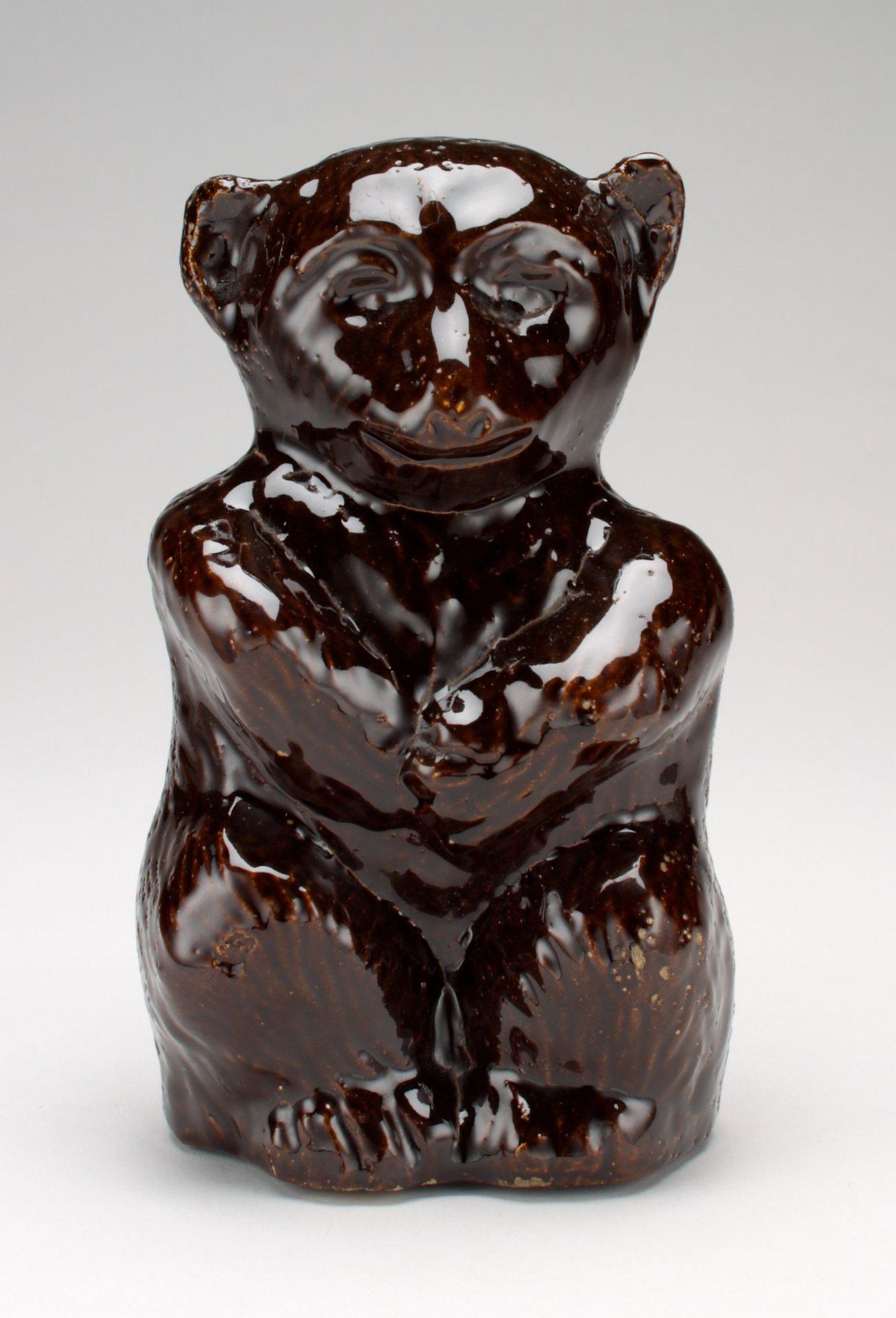 -Seated Bear- still bank by Anonymous
