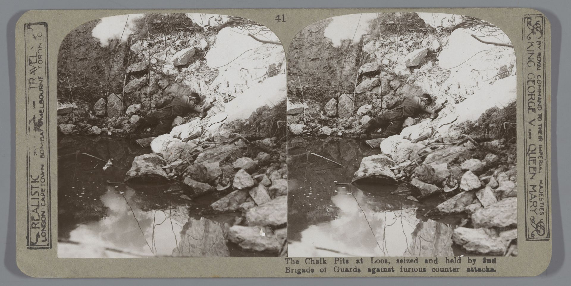 The Chalk Pits at Loos, seized and held by 2nd Brigade of Guards against furious counter attacks by Realistic Travels