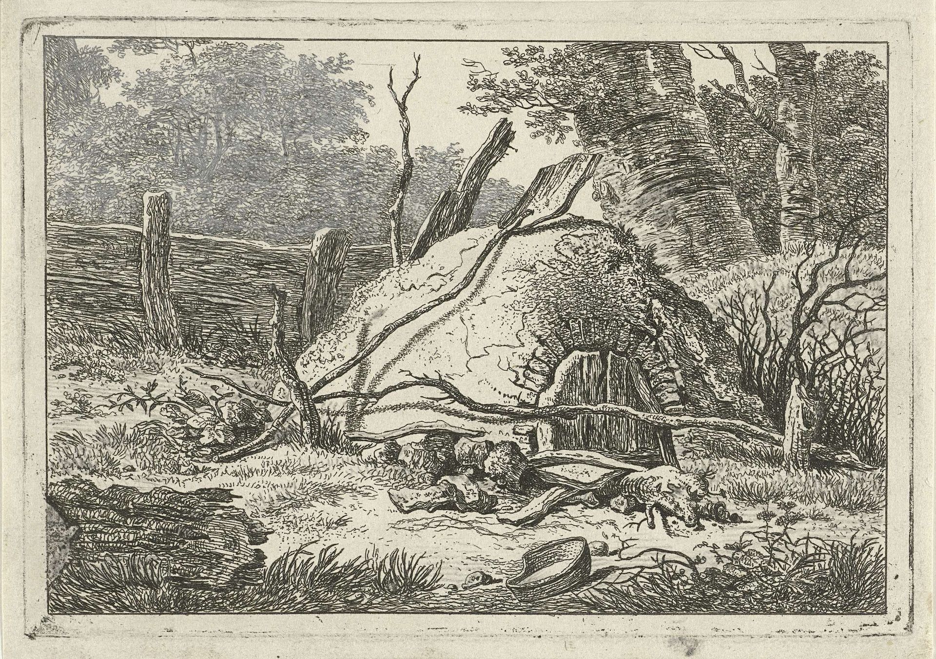 Oven met schop by Hermanus Fock