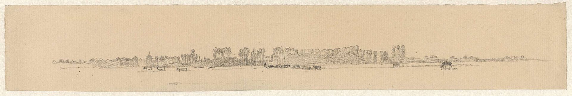Duinlandschap by Guillaume Anne van der Brugghen