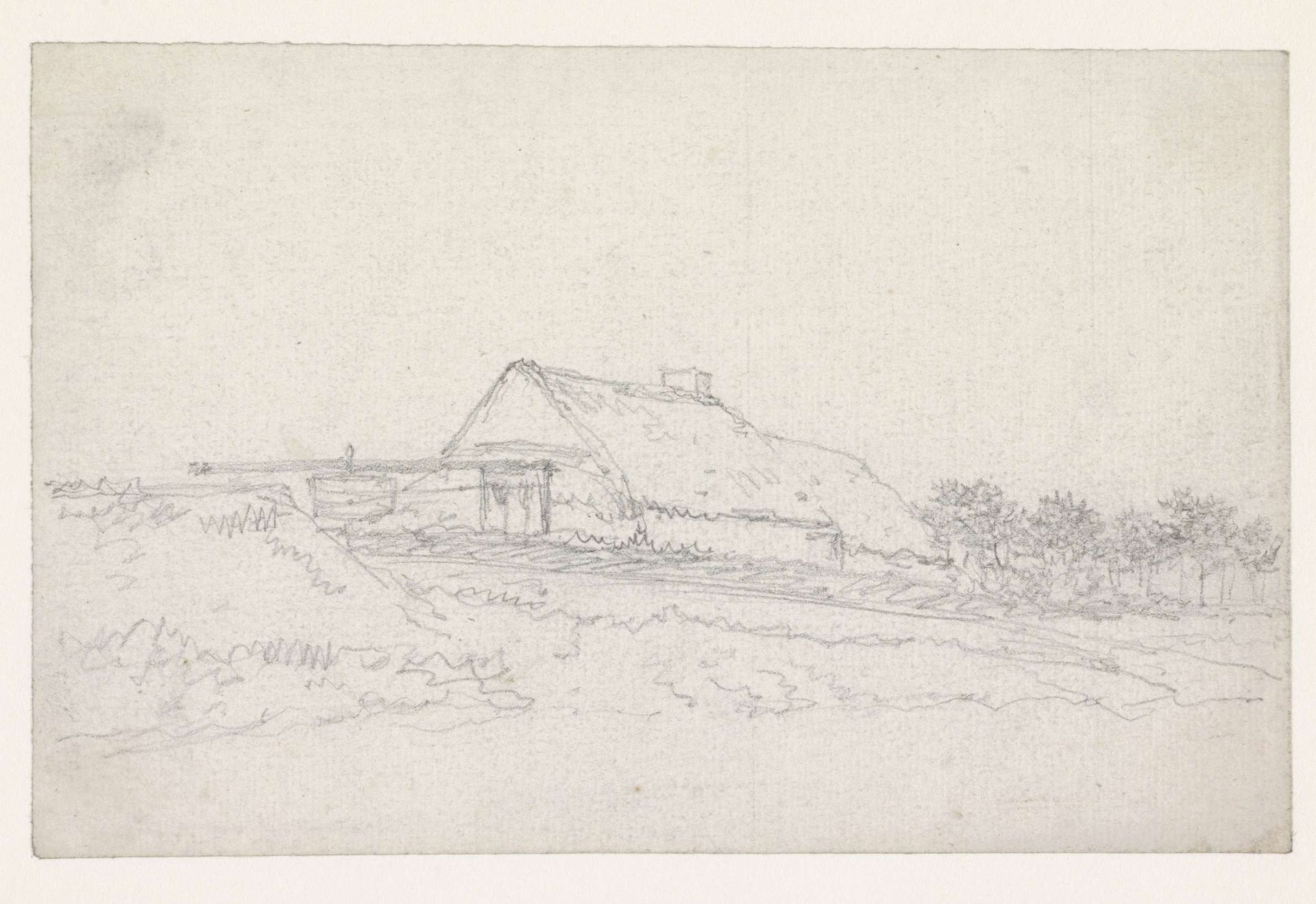 Boerderij met put by Georges Michel