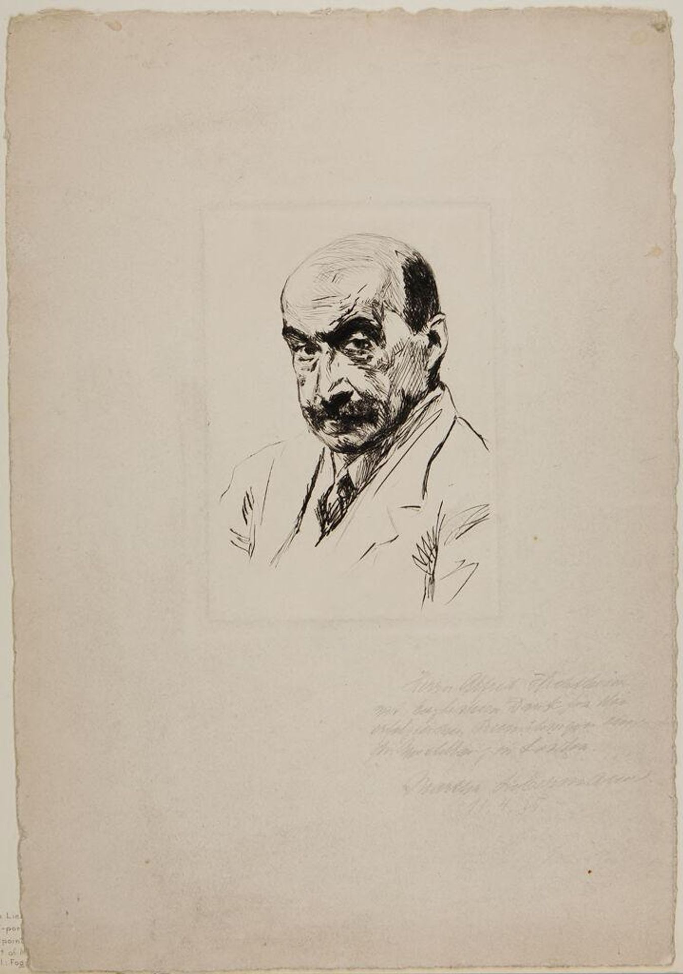 Self-portrait by Max Liebermann