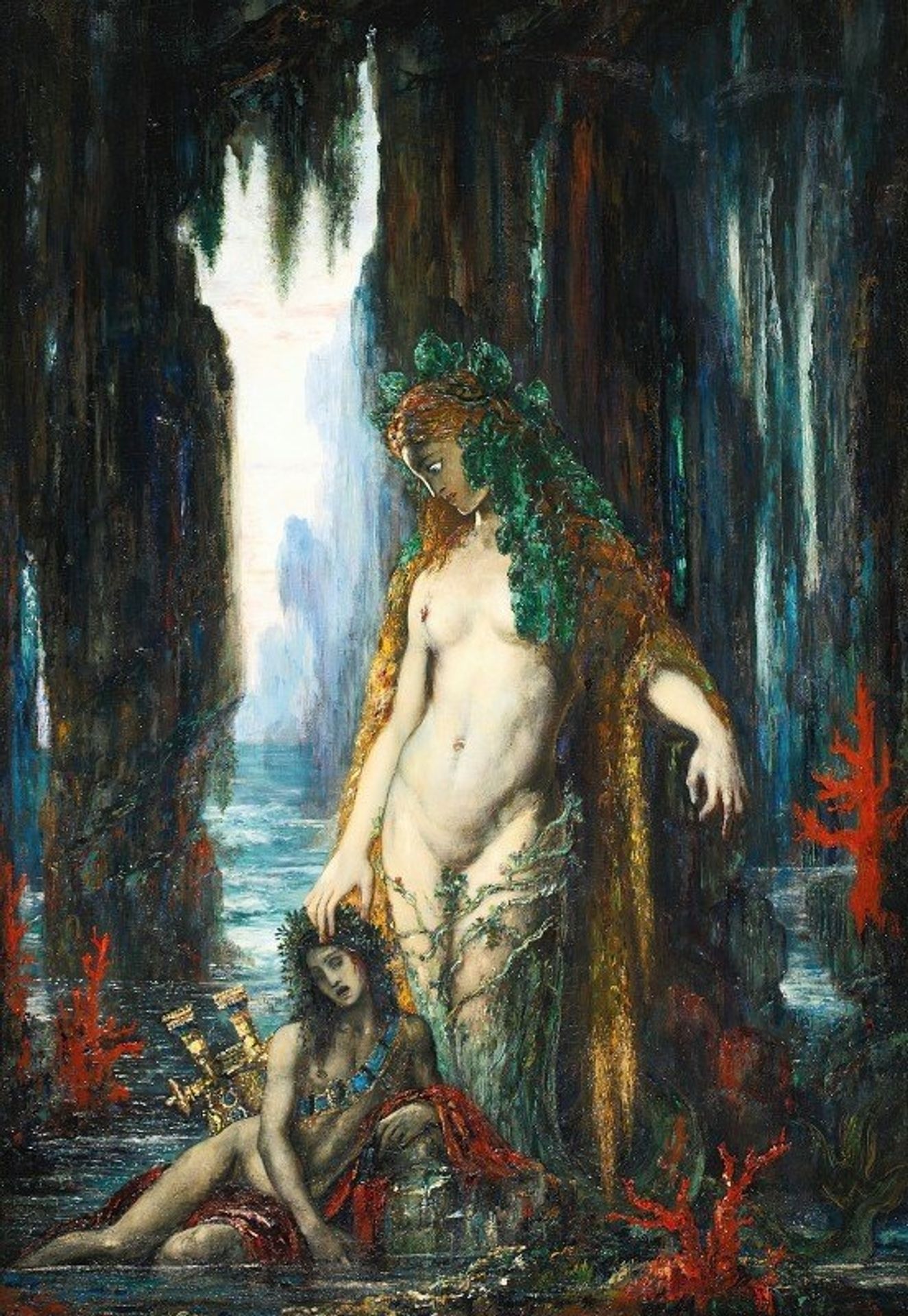 Le Poète Et La Sirène, 1893 by Gustave Moreau