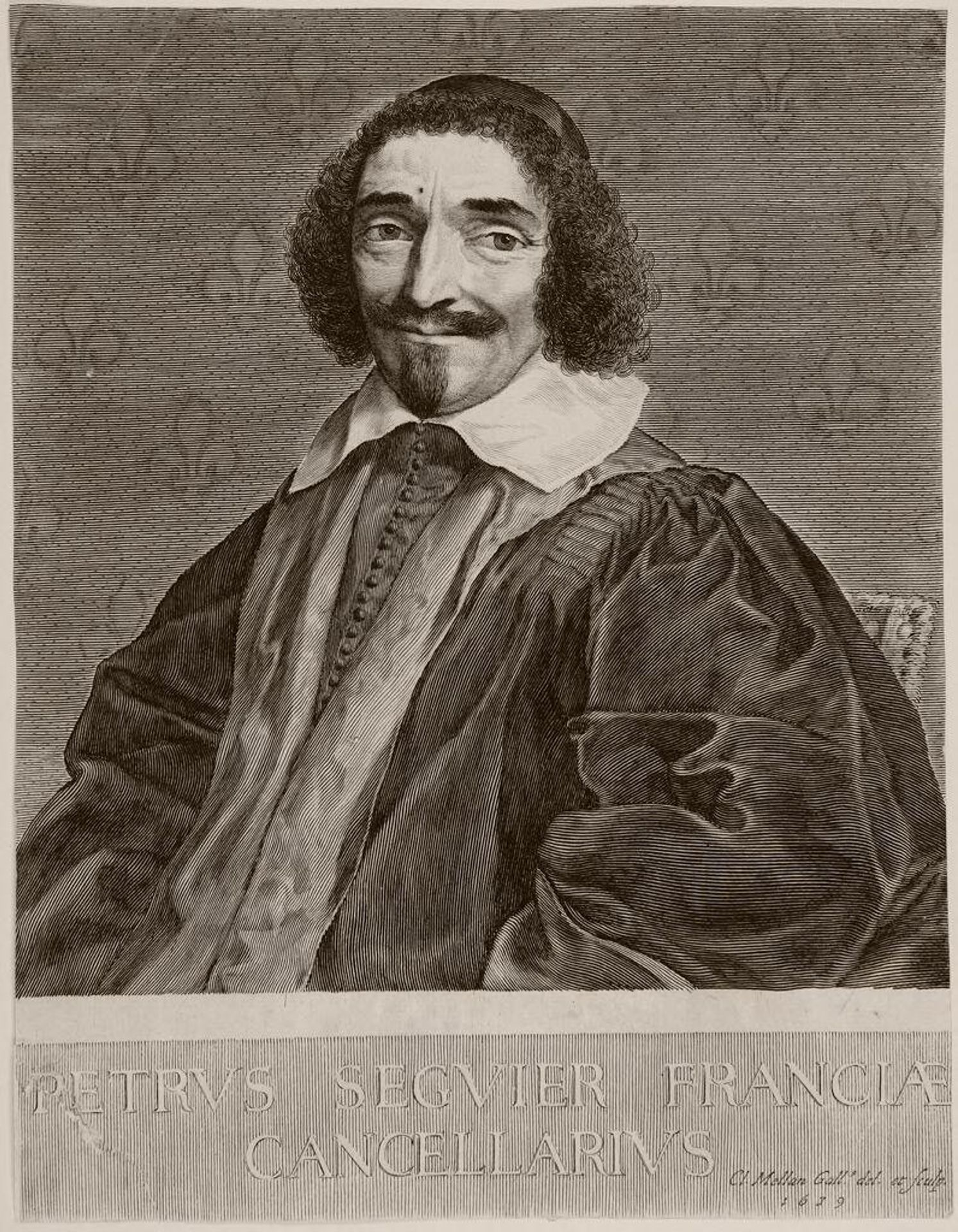 Le Chancelier Pierre by Claude Mellan