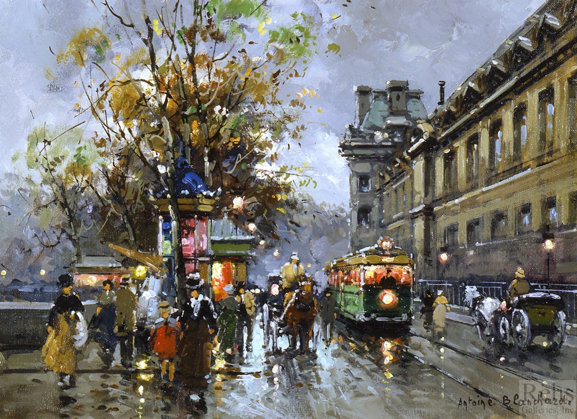Porte St. Denis by Antoine Blanchard