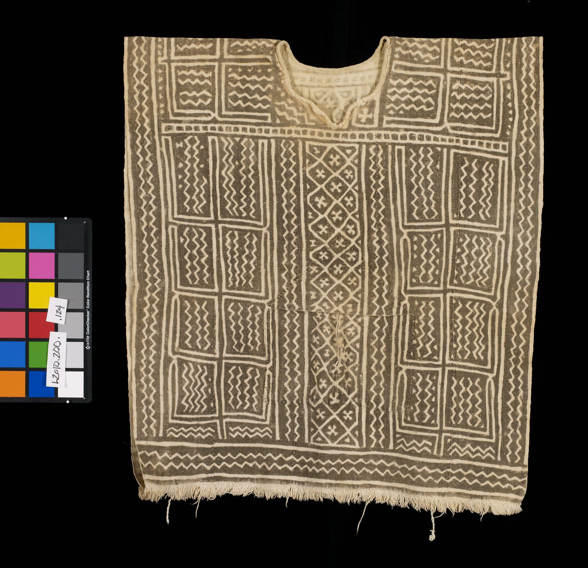 Mud cloth hunter shirt by Anonymous