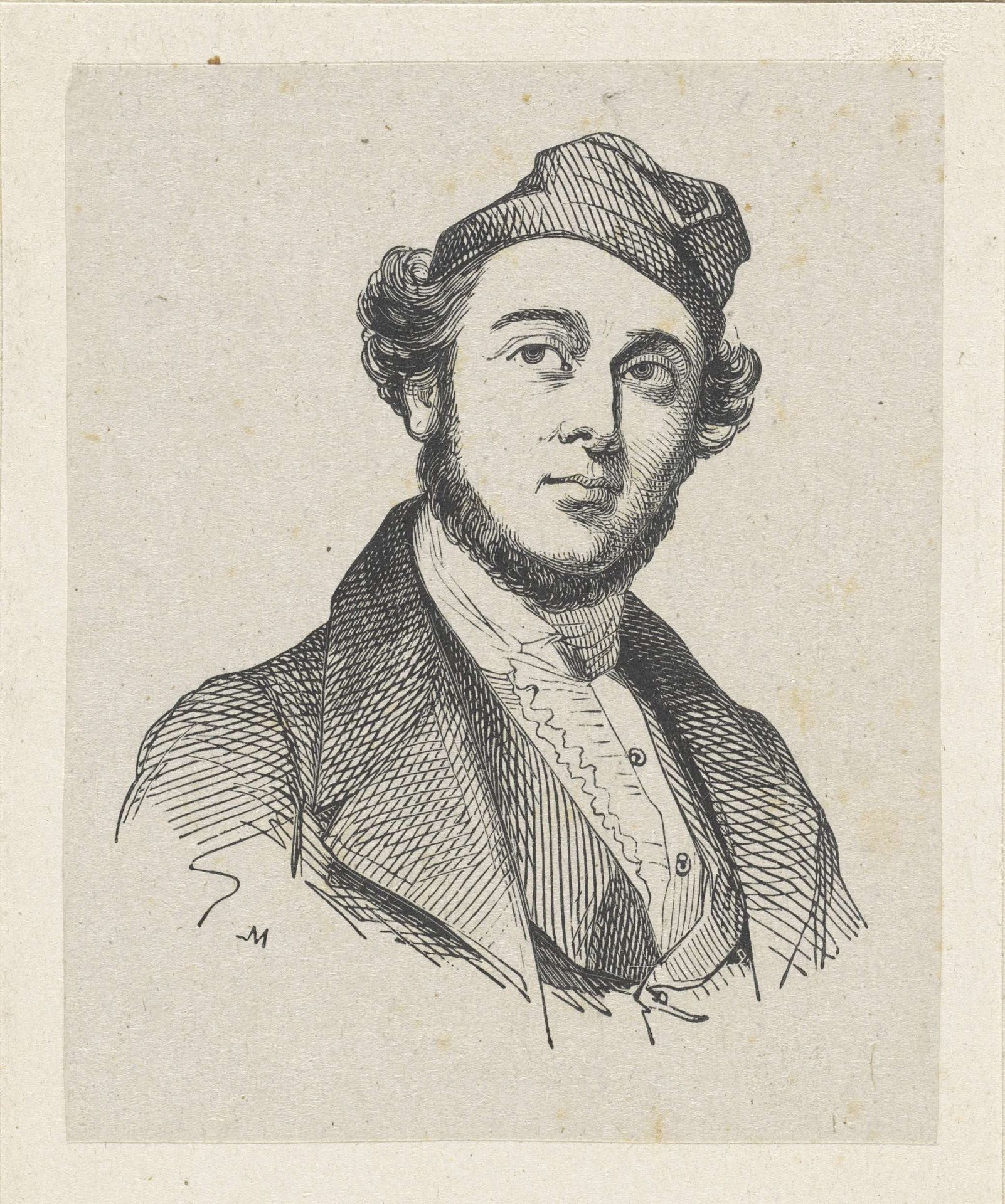 Portret van Petrus van Schendel by Anonymous