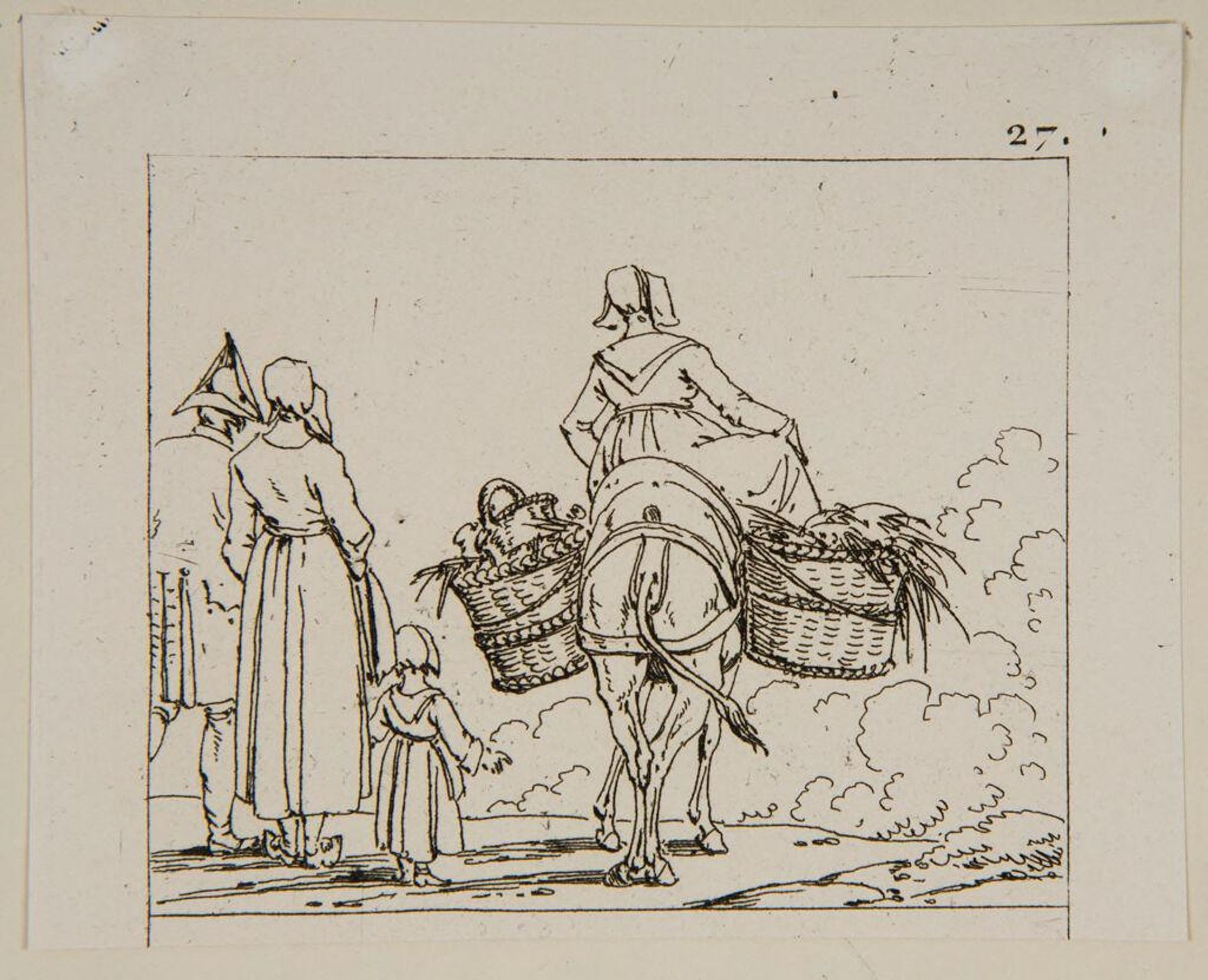 Plate XII by Jacques-Francois-Joseph Swebach