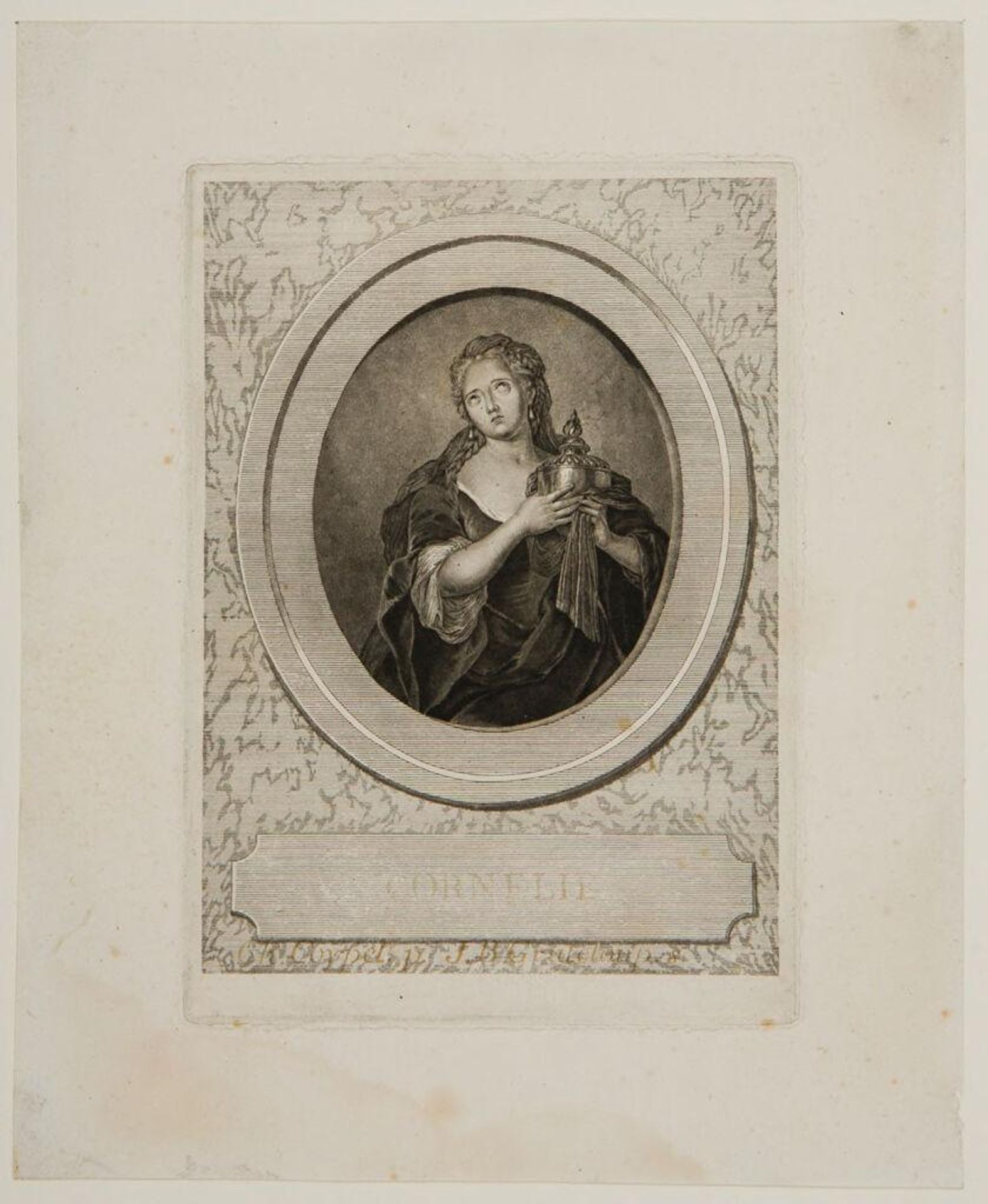 Adrienne Lecouvreur by Jean-Baptiste de Grateloup