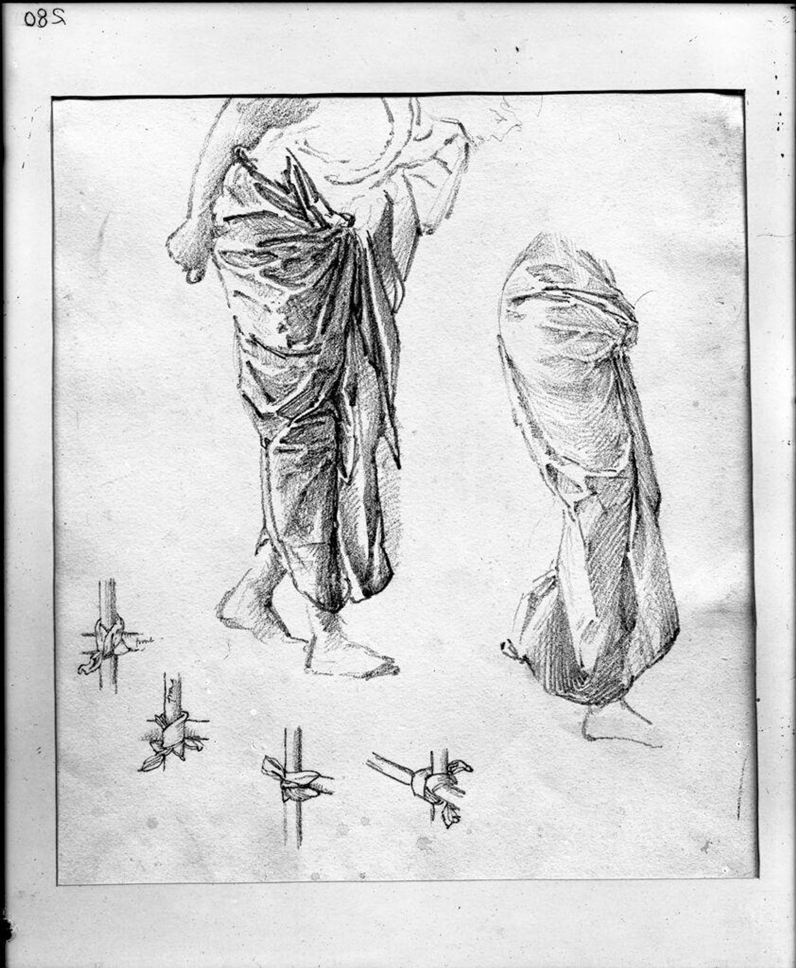 Study for "Cupid and Psyche" by Edward Burne-Jones