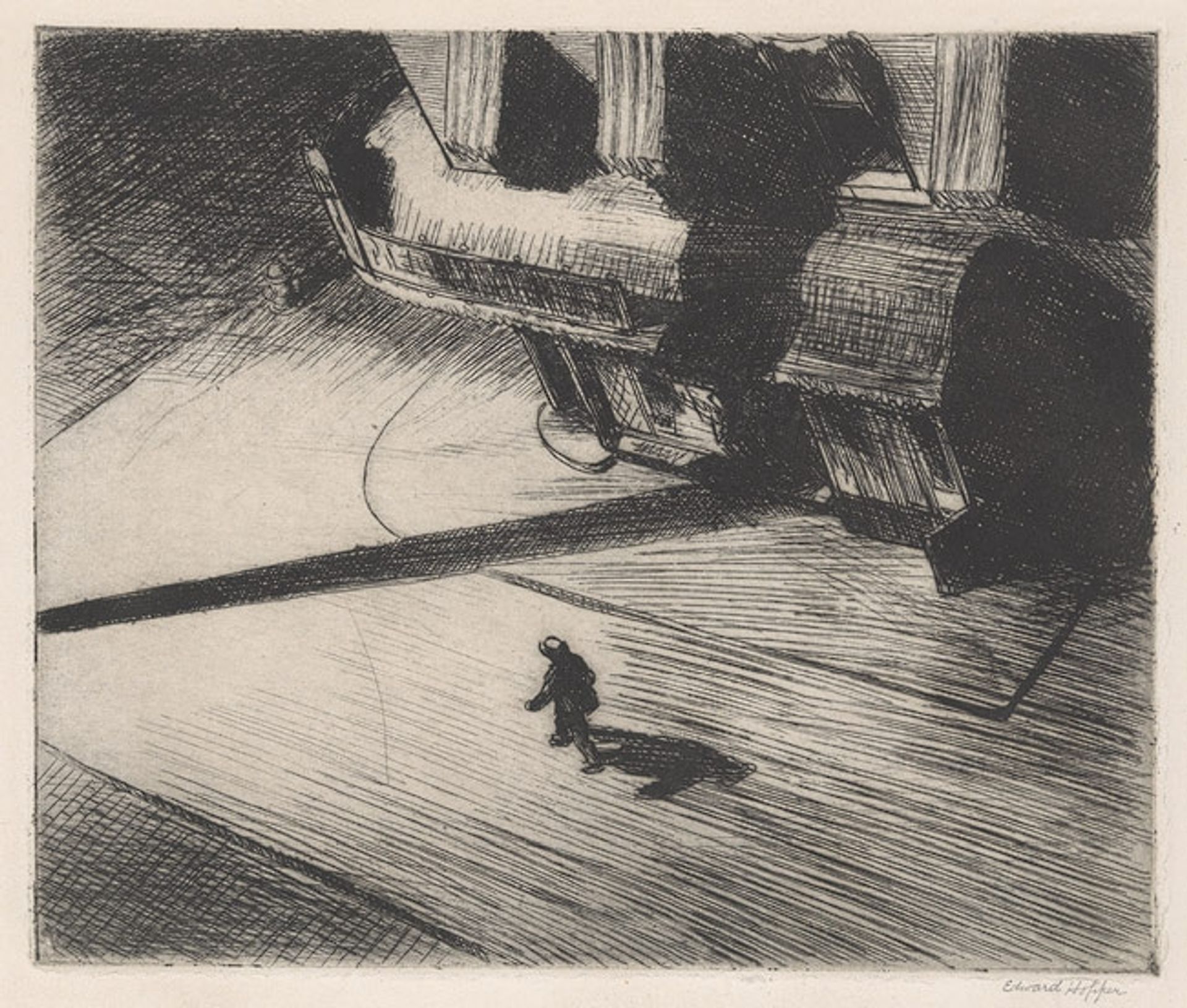 Night Shadows by Edward Hopper