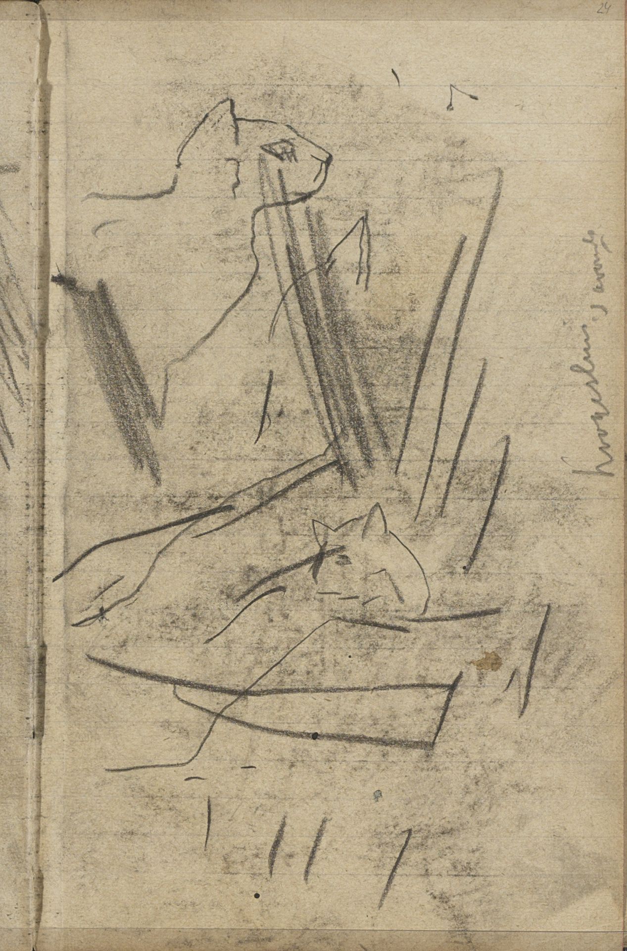 Dierstudies by George Hendrik Breitner